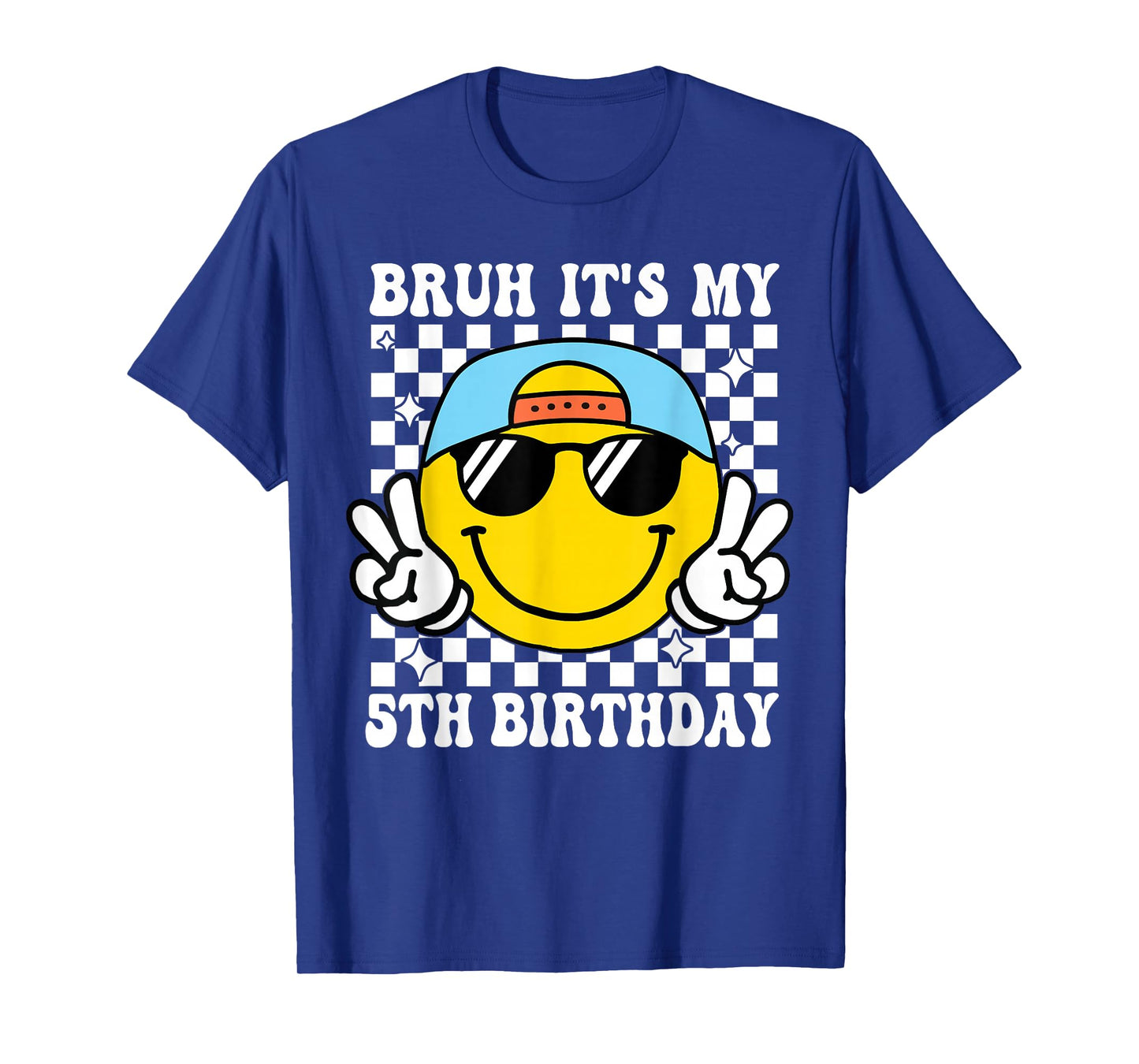 Bruh It's My 5th Birthday 5 Year Old Birthday Boys Girls T-Shirt