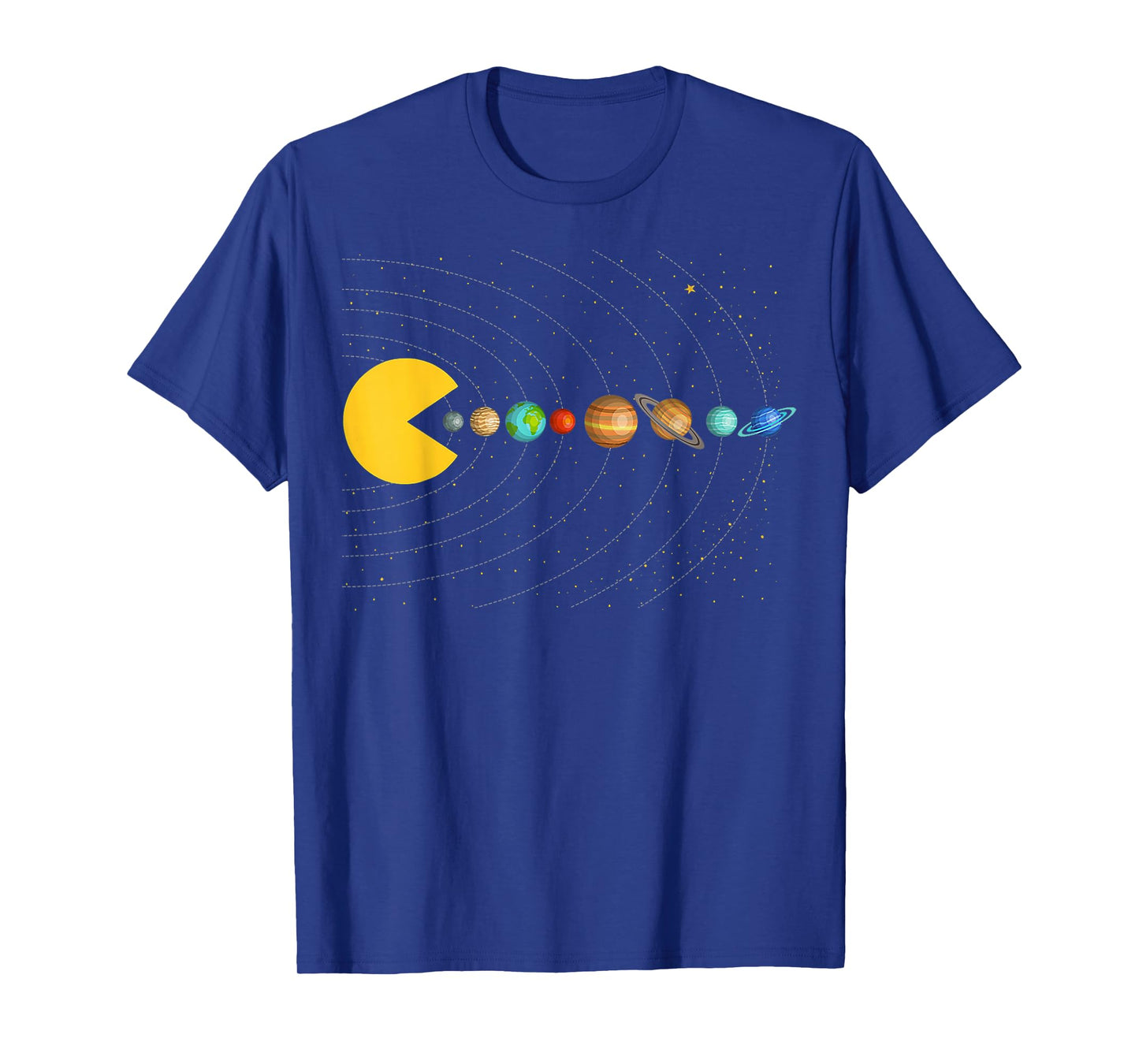 Solar System Astronomy Space Video Games Funny Gifts Graphic T-Shirt