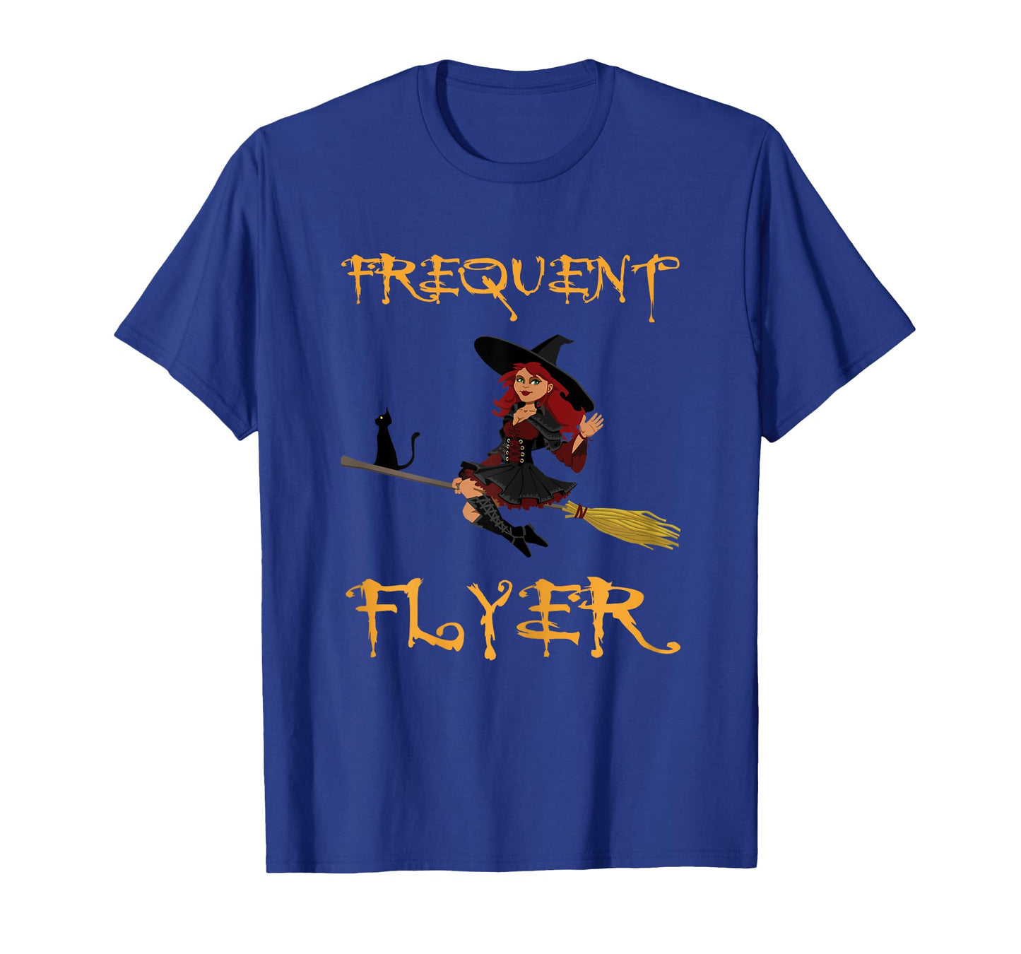 Frequent Flyer Halloween Witch | Luxury Nomad - World Travel T-Shirt