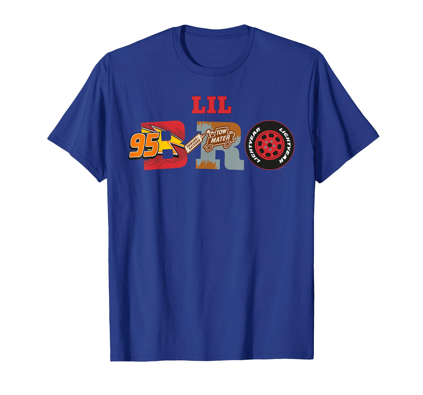 Disney & Pixar's Cars Lil Bro Brother Family Trip Matching T-Shirt