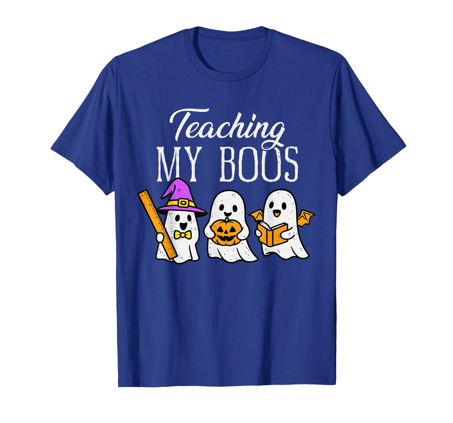 Teaching My Boos Ghost Teacher Halloween Spooky Educator T-Shirt