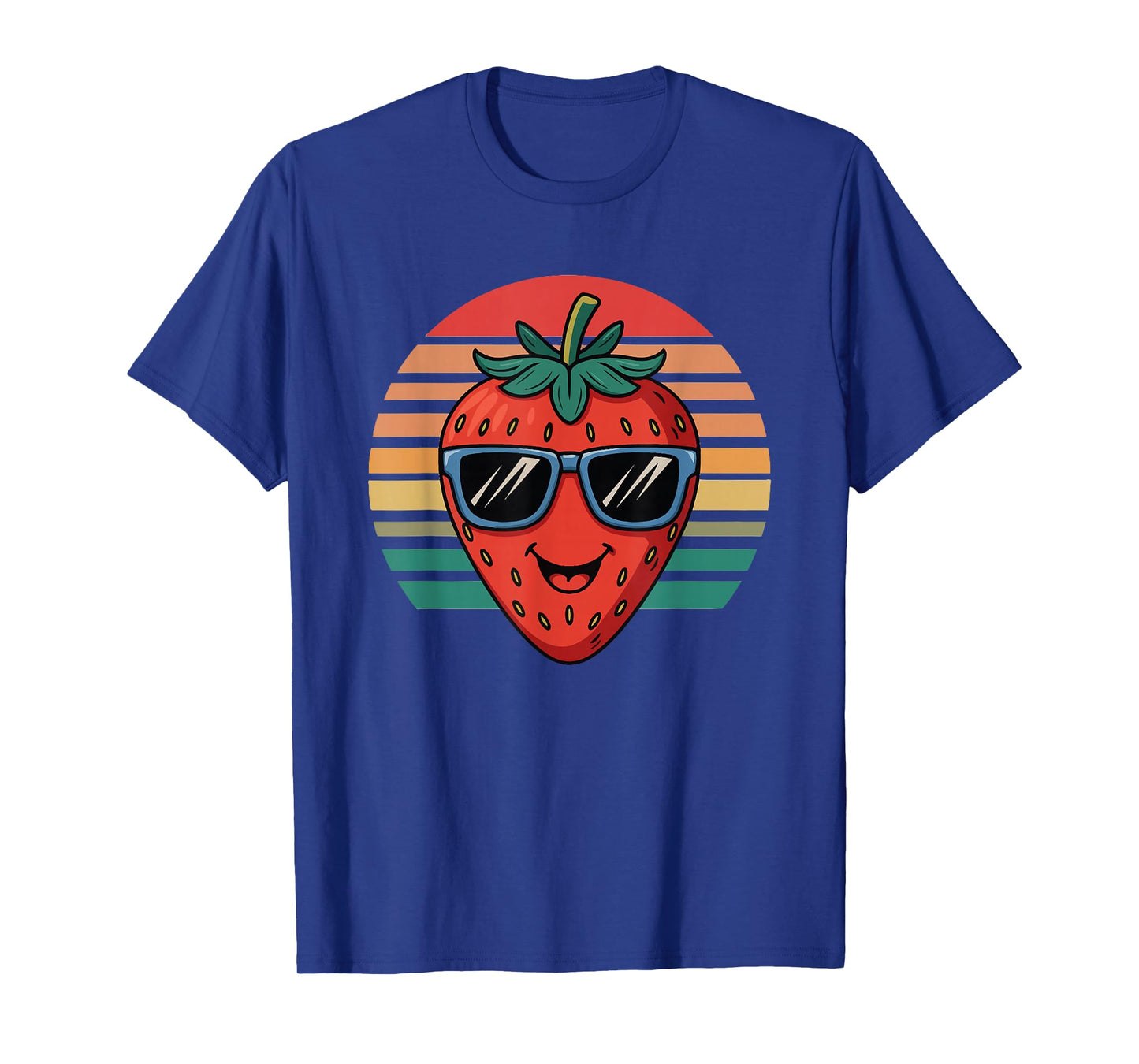 Retro Strawberry Novelty Fun for Men Women Kids T-Shirt