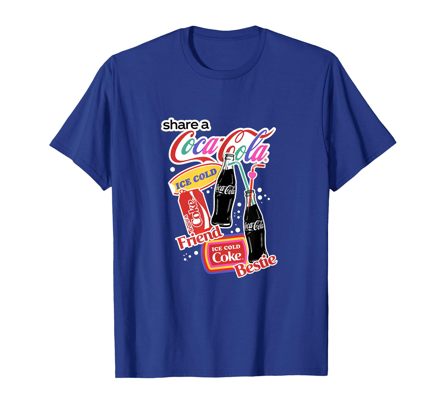Coca-Cola Share A Coke Vintage Soda Bottles T-Shirt