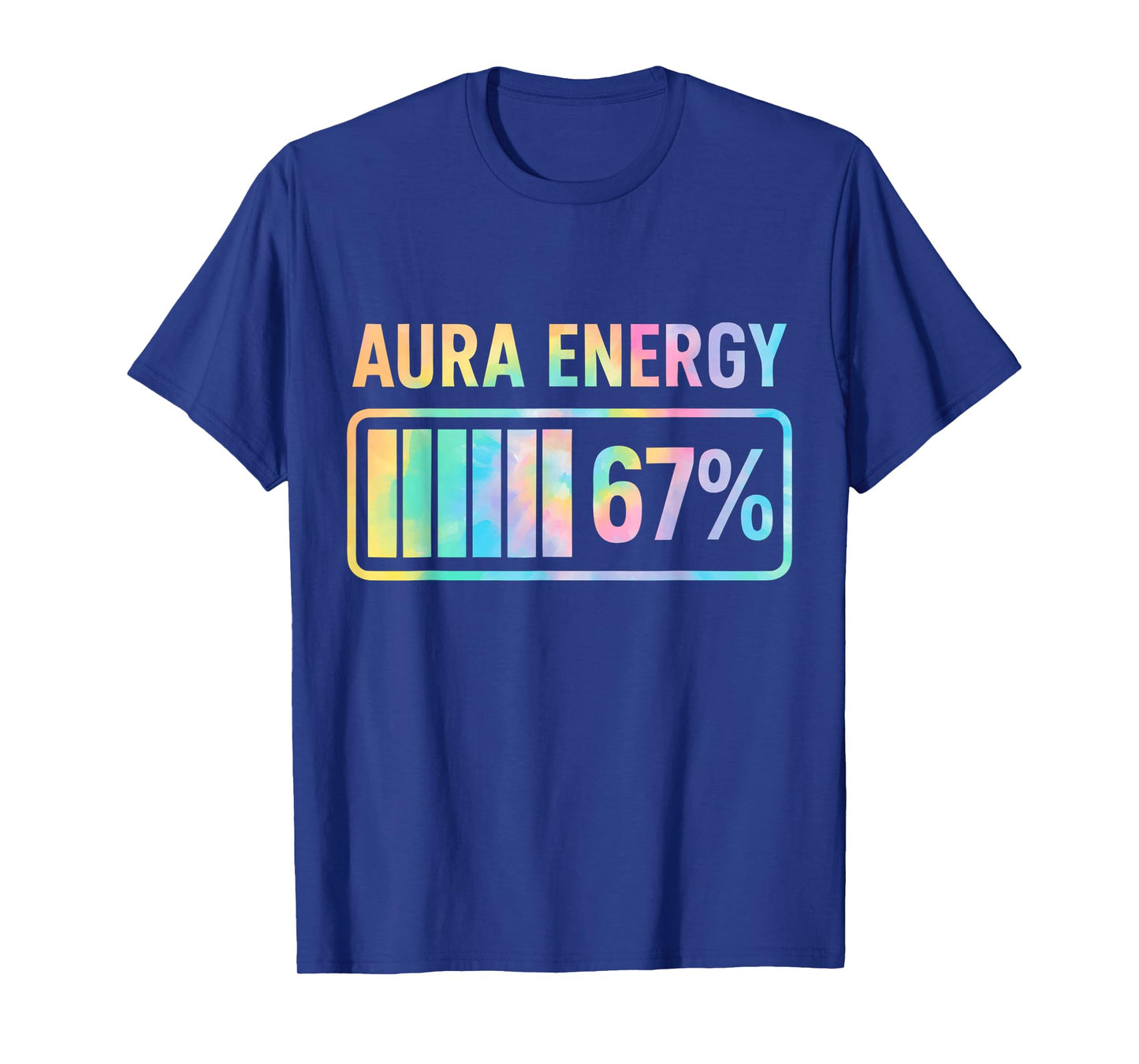 Aura Energy 67 Funny Six Seven Meme Gen Alpha Slang T-Shirt