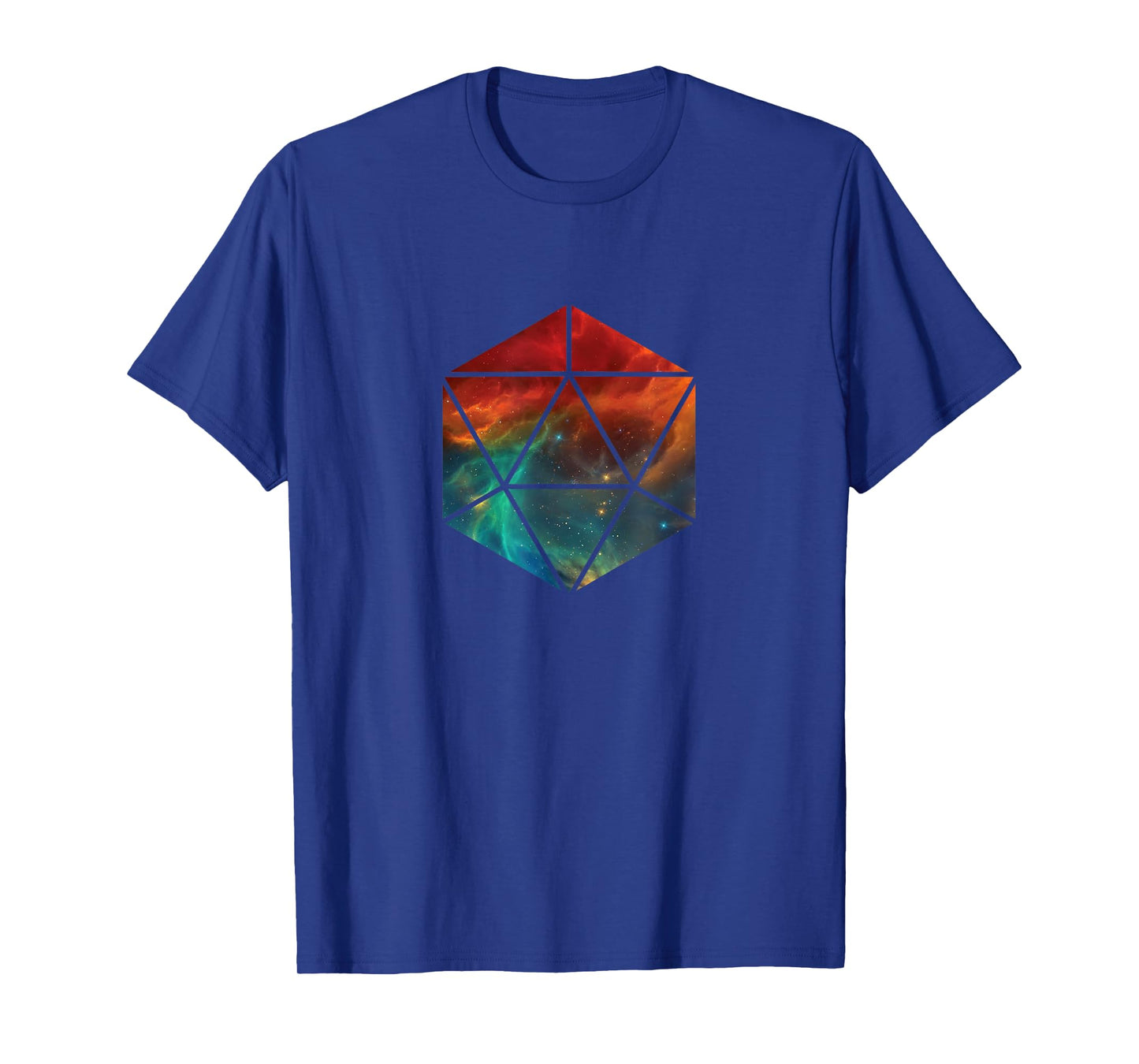 20 sided polygon icosahedron sacred geometry t shirt T-Shirt