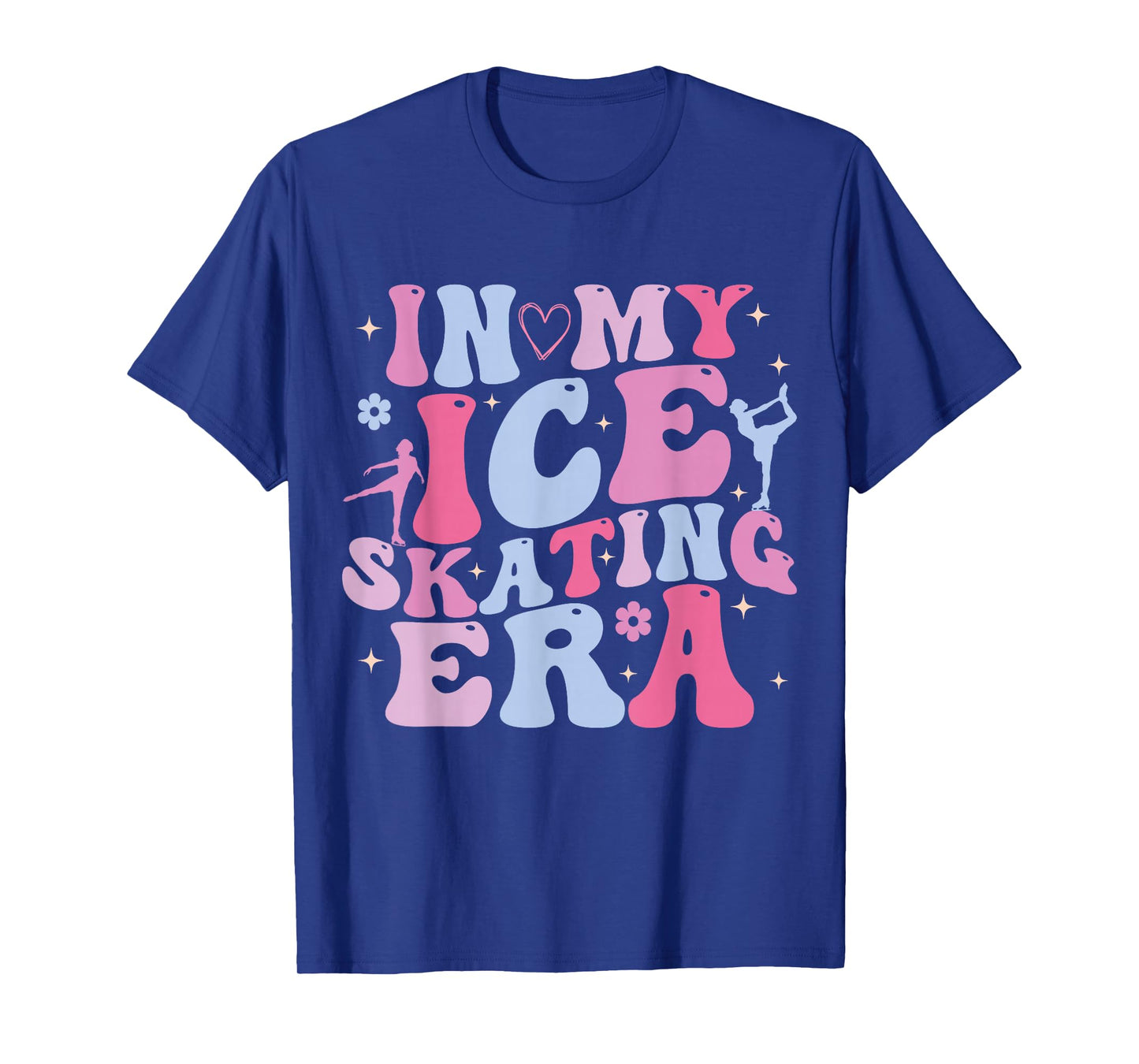 In My Ice Skating Era Groovy Funny Ice Skater T-Shirt