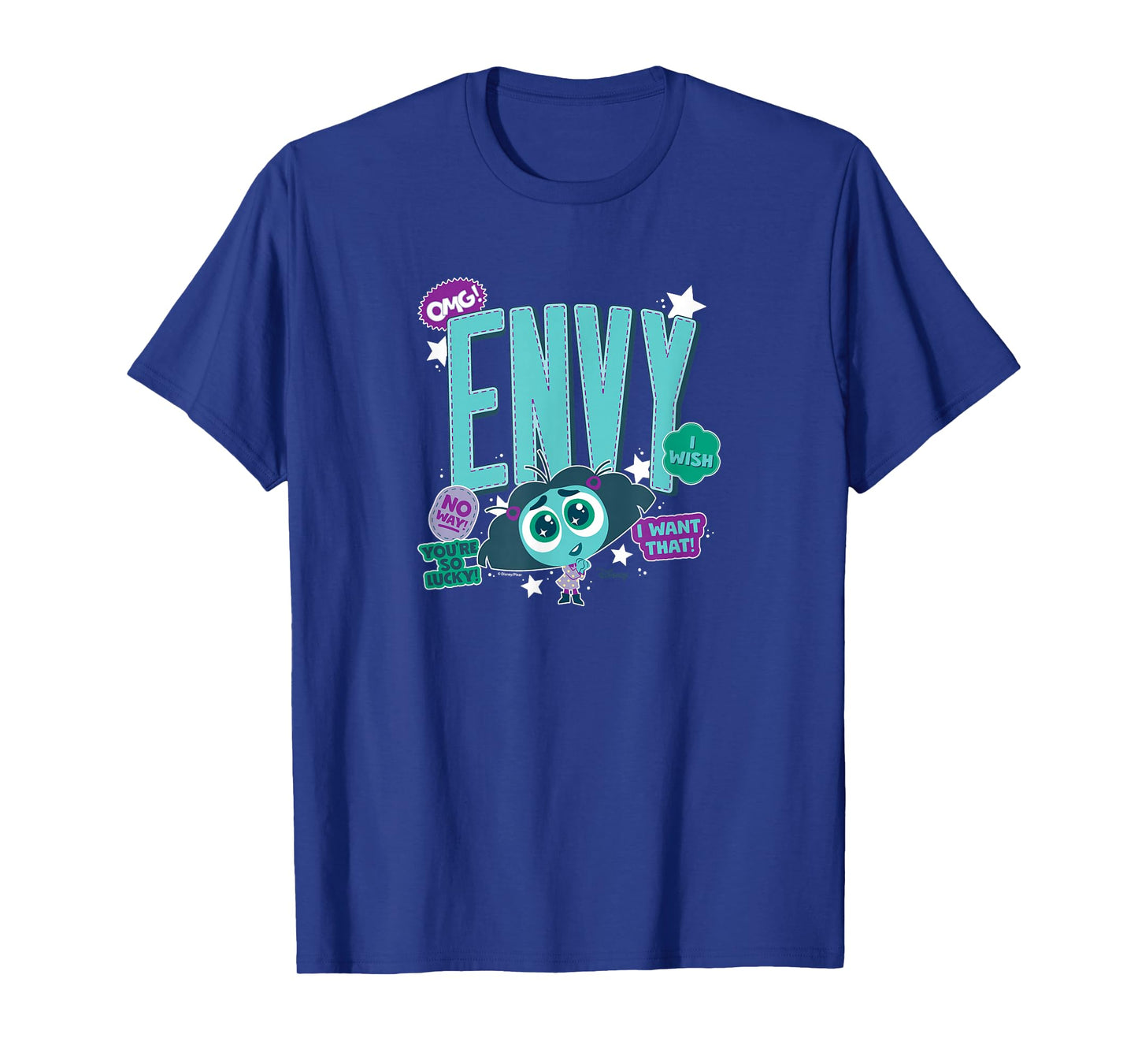Inside Out 2 - Envy OMG I Want That I Wish No Way T-Shirt