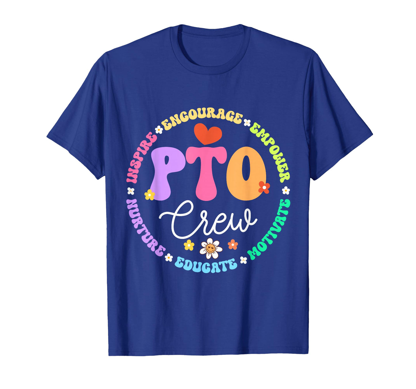 PTO Crew Back to School Matching Group Parent Teacher T-Shirt