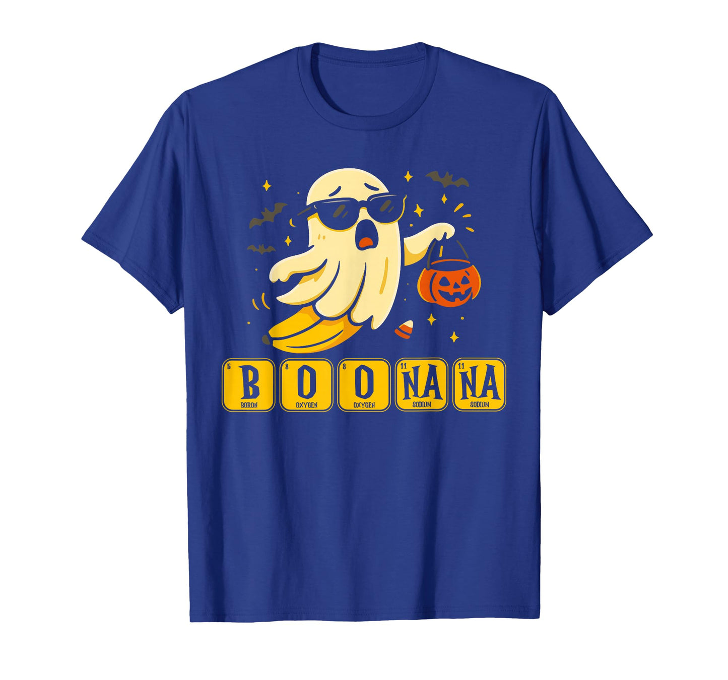 Chemistry Boonana Banana Ghost Cute Halloween Funny Teacher T-Shirt