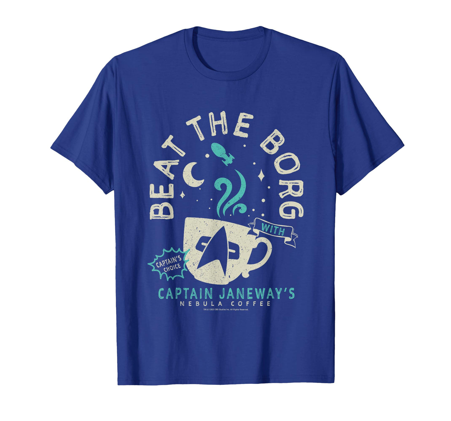 Star Trek: Voyager Captain Janeway's Beat The Borg Cup T-Shirt