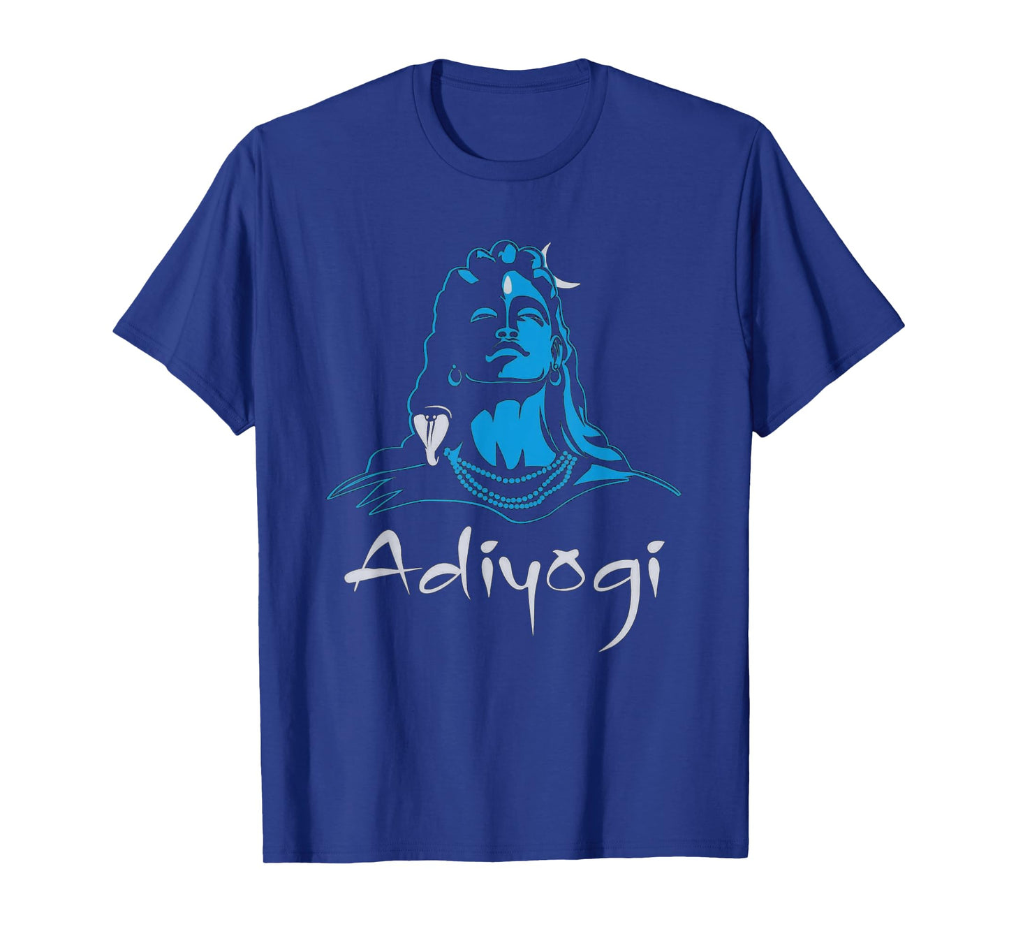 Lord Shiva Hindu God Adiyogi Yoga Meditation Design T-Shirt