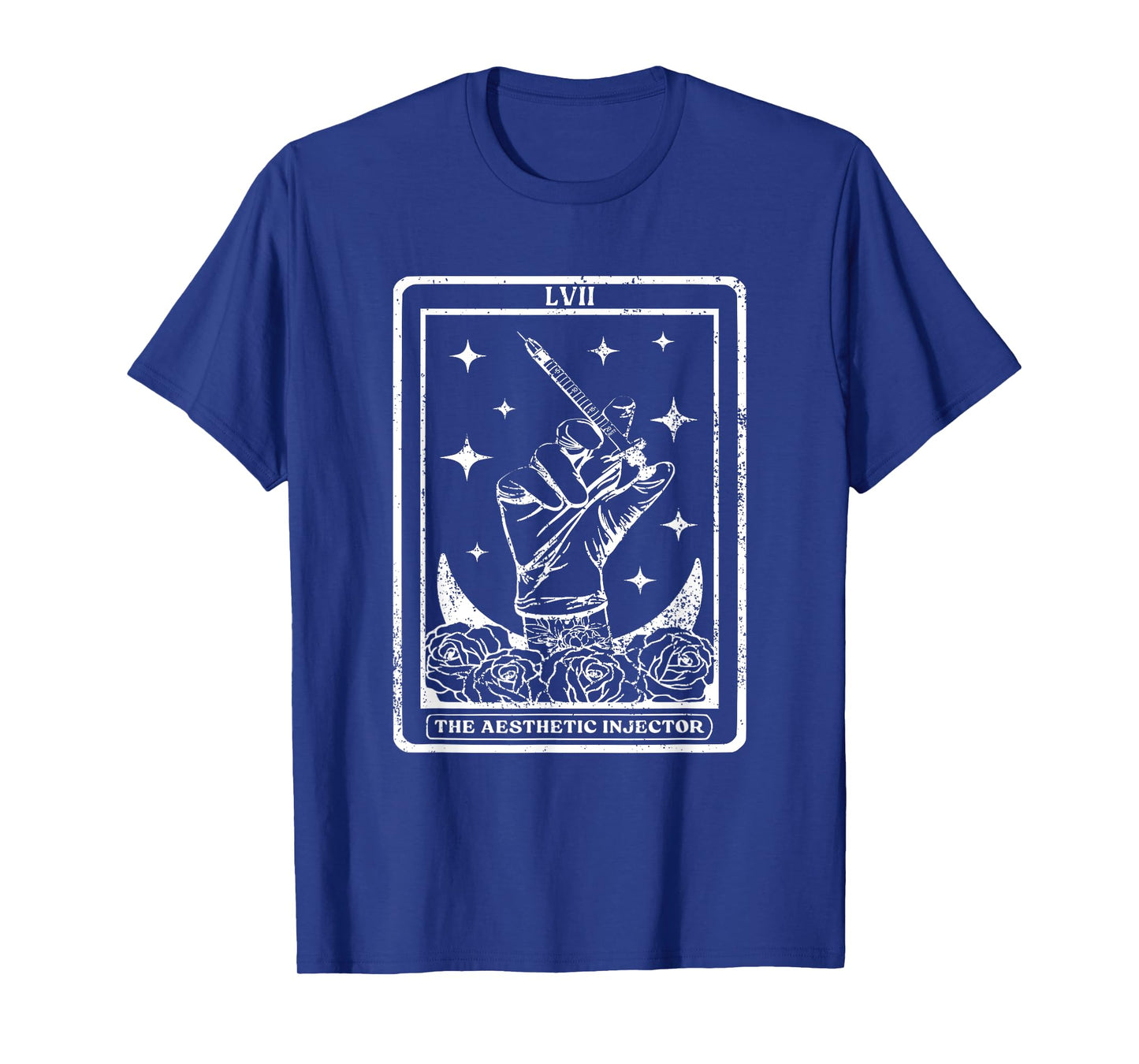 The Aesthetic Injector Tarot Card Aesthetic Nurse Injector T-Shirt, Small, Black