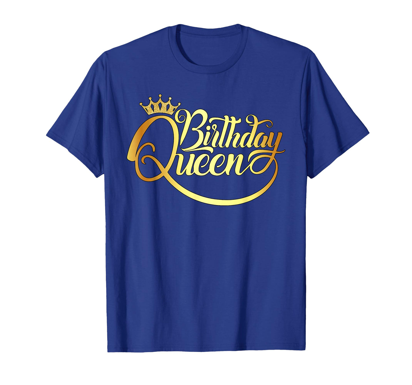 Birthday Queen Shirt for Ladies Birthday Crown Birthday Fun T-Shirt