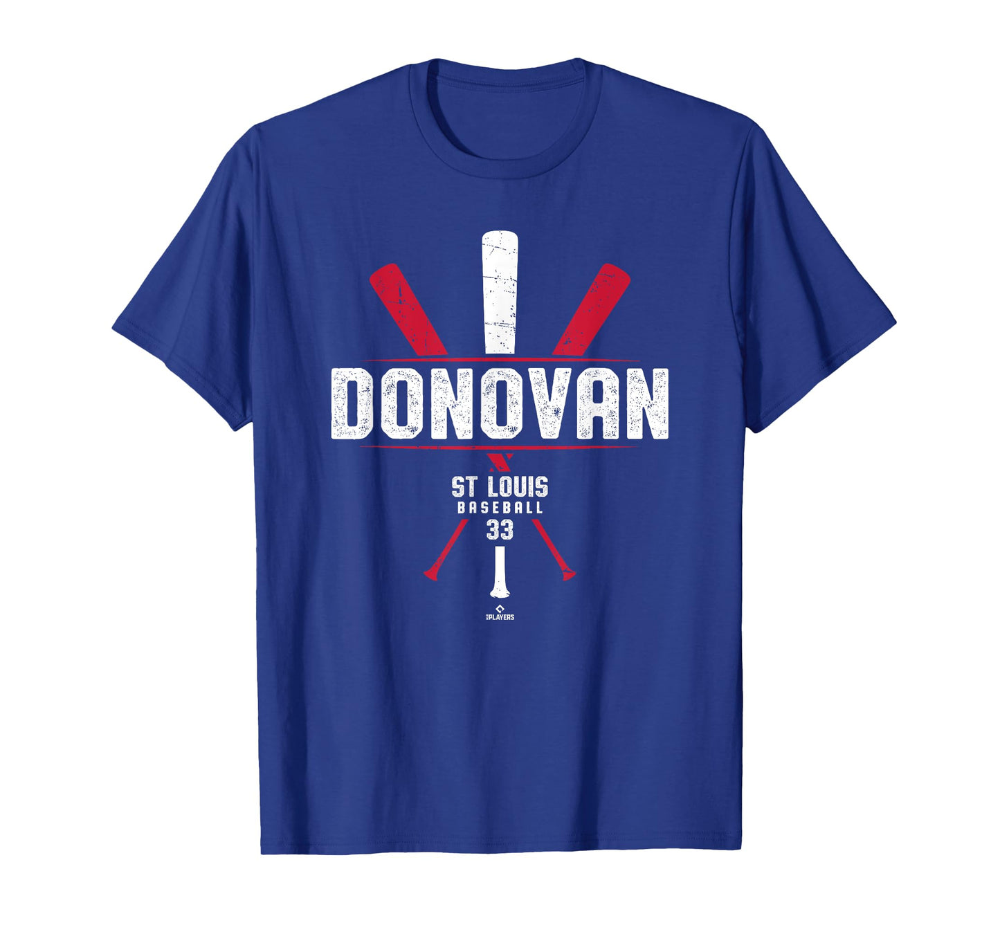 Vintage Baseball Bat Gameday Brendan Donovan St Louis T-Shirt