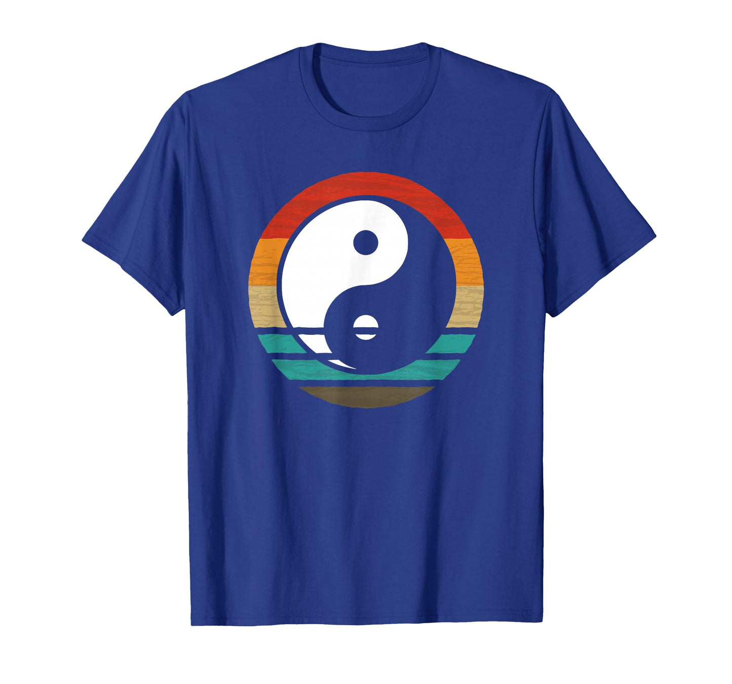 Yin Yang Retro Style Vintage T-Shirt