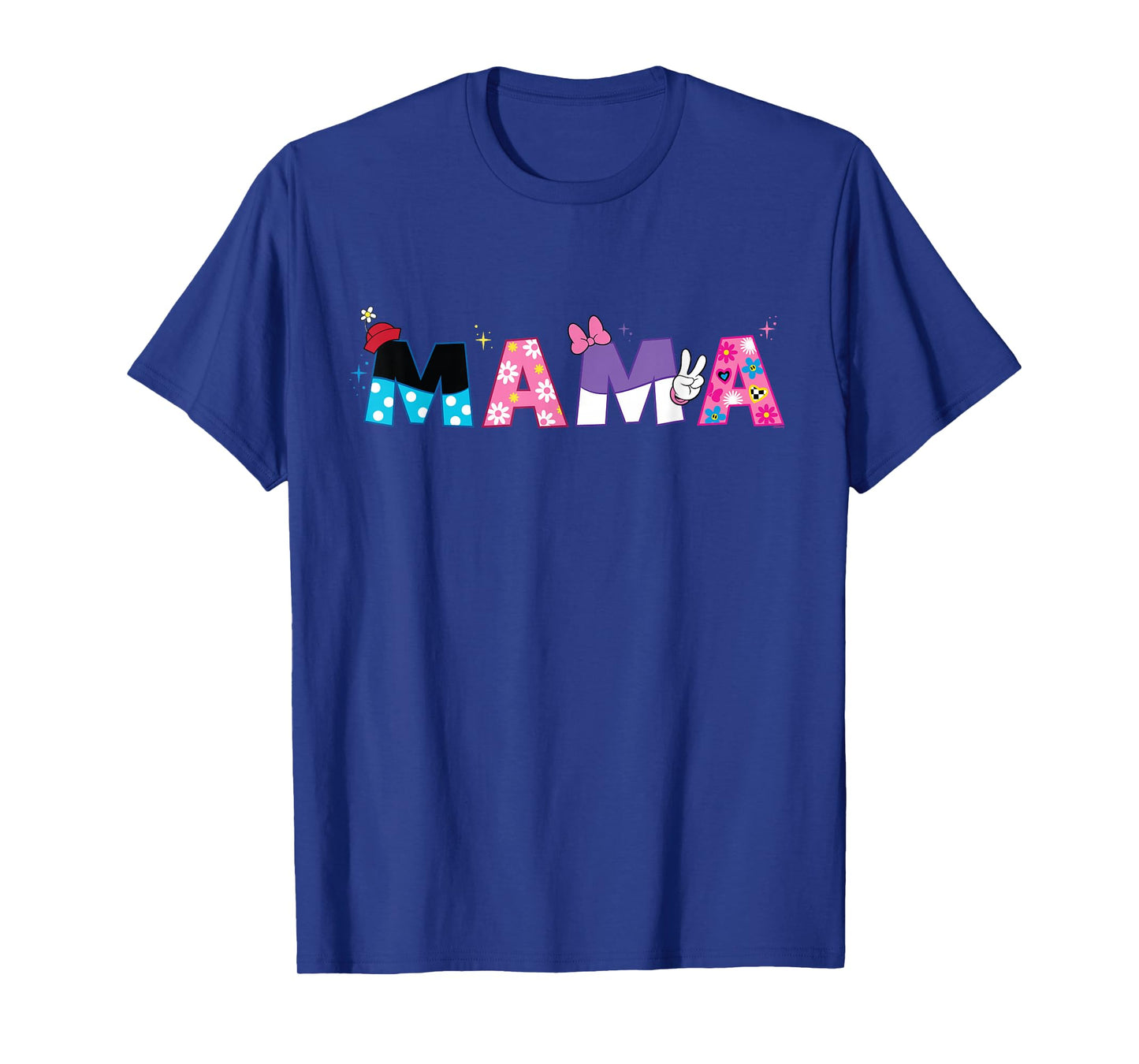 Disney Mickey Mouse and Friends Mama Mother's Day Birthday T-Shirt