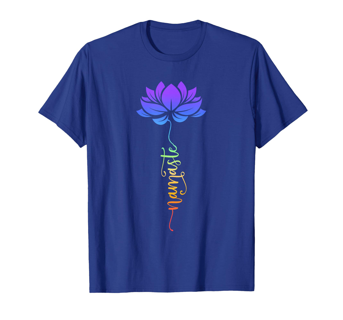 Namaste Lotus Flower Meditation Yoga T-Shirt
