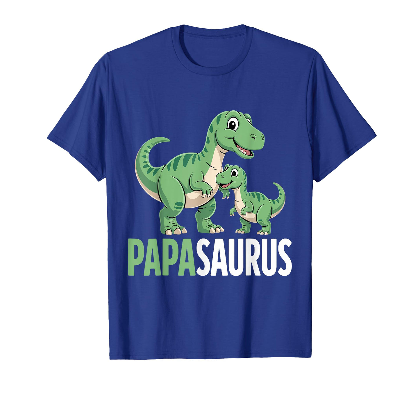 Father's Day Papasaurus Funny Dino Kids Dad T-Shirt