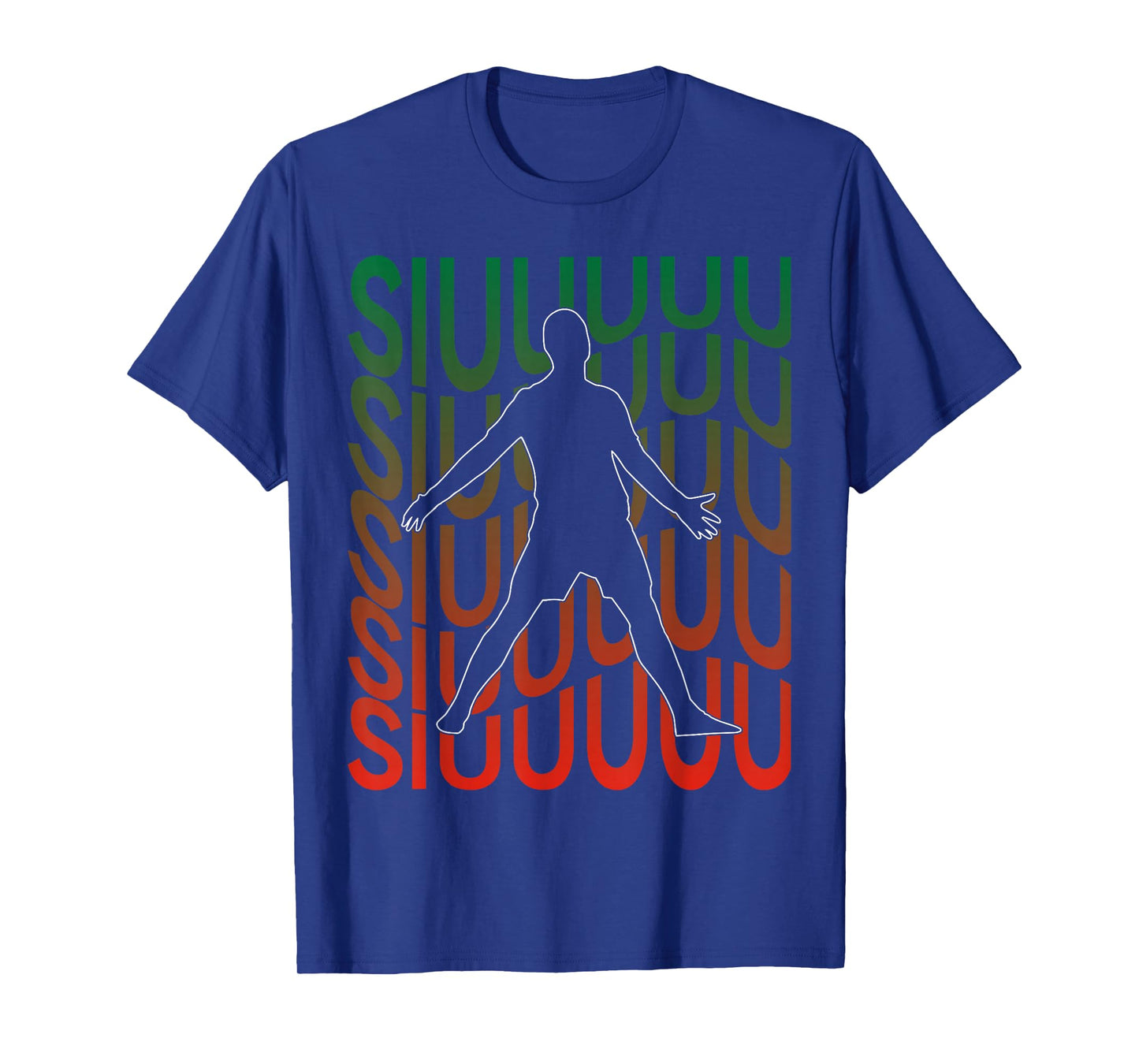 Siuuu Funny Soccer Football Boys Men Women Soccer Player T-Shirt
