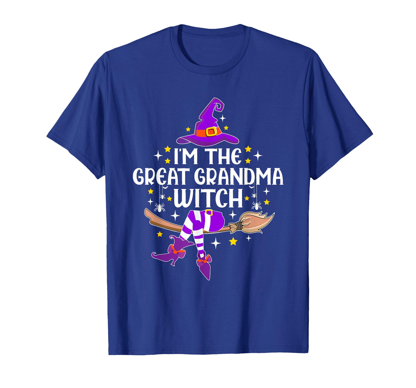 I'm The Great Grandma Witch Halloween Matching Group Costume T-Shirt