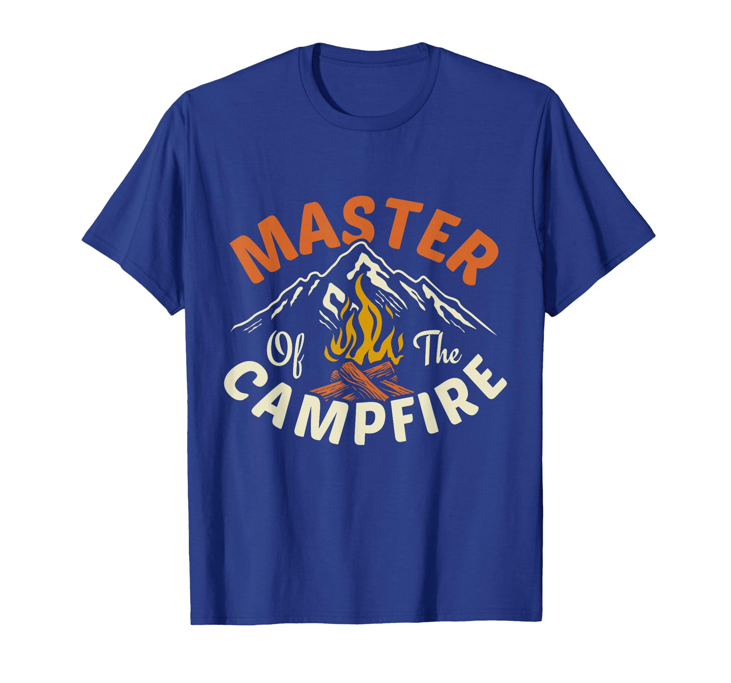 Funny Outdoor Camping Gifts Men Women Master Of Campfire T-Shirt