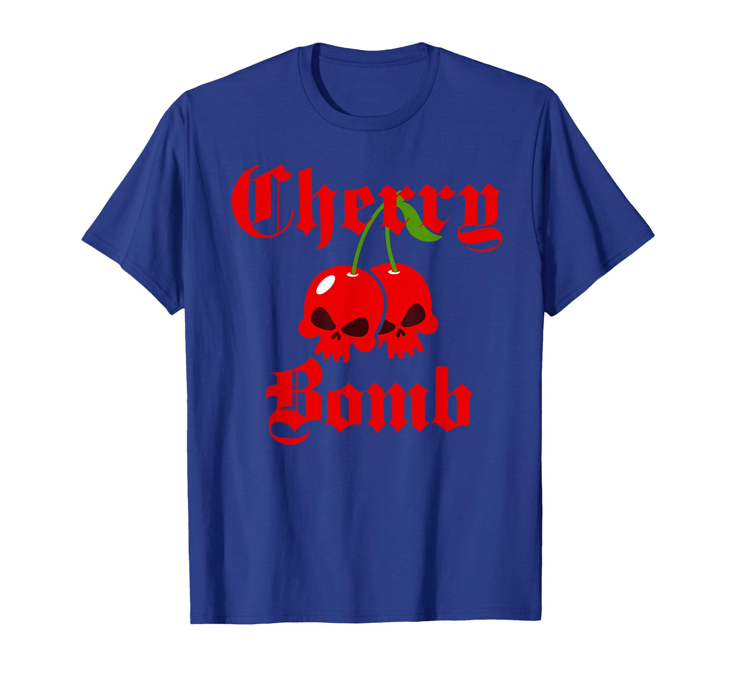 Old English Cherry Bomb Skulls T-Shirt
