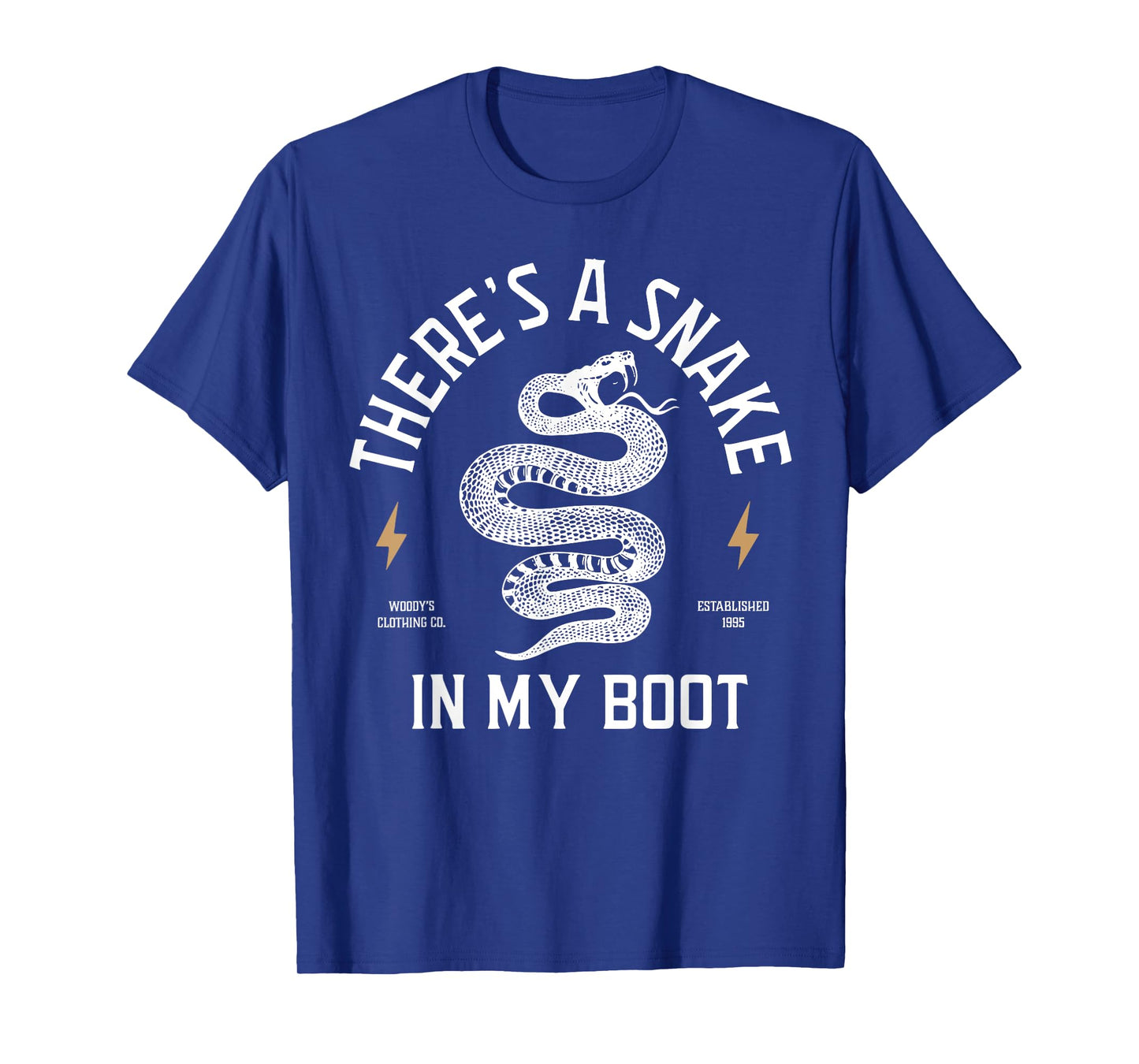 Snake In My Boot Men_ Bella Canvas T-Shirt T-Shirt