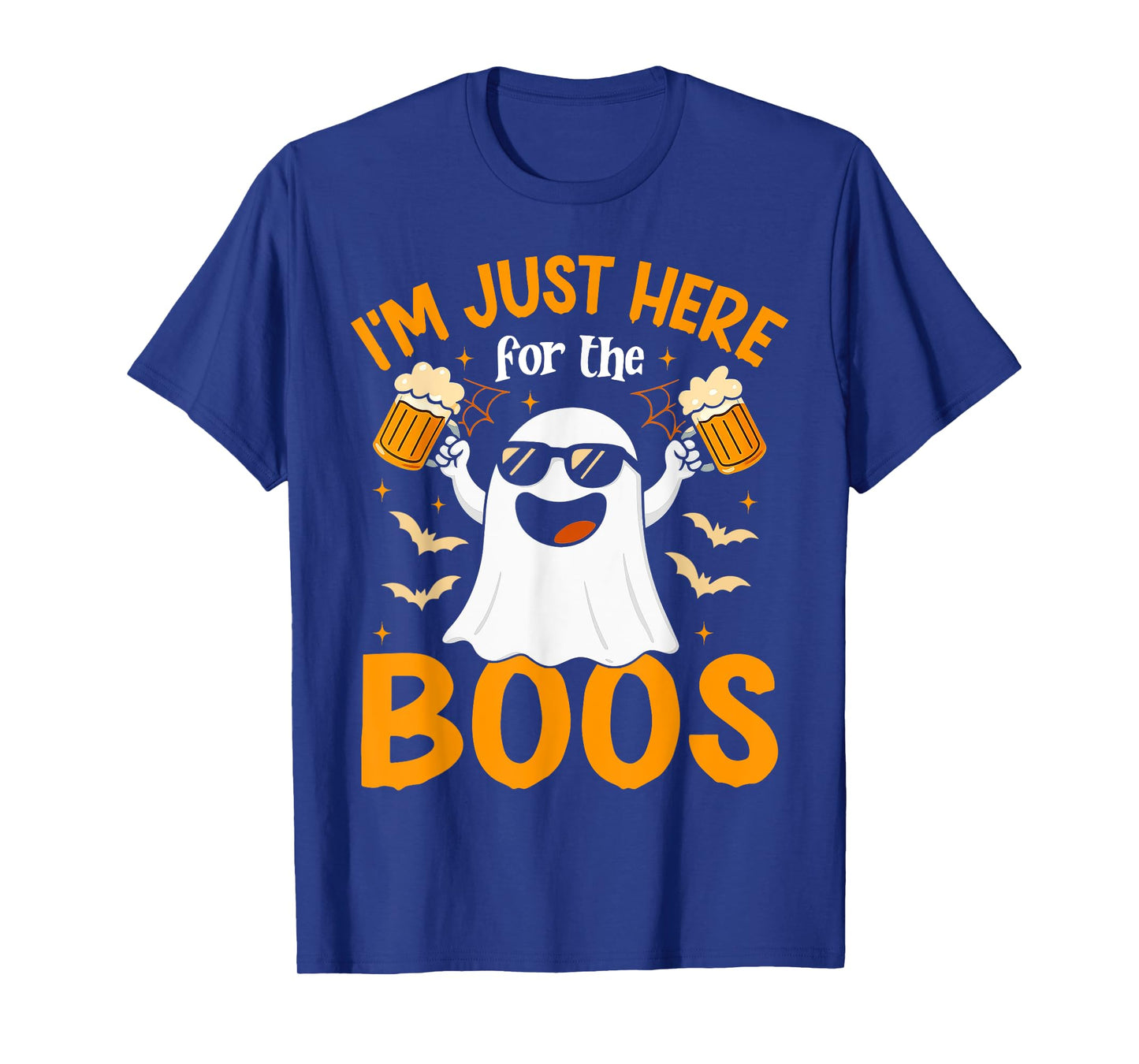 Ghost Beer Halloween Party Drinking Costume Gift T-Shirt