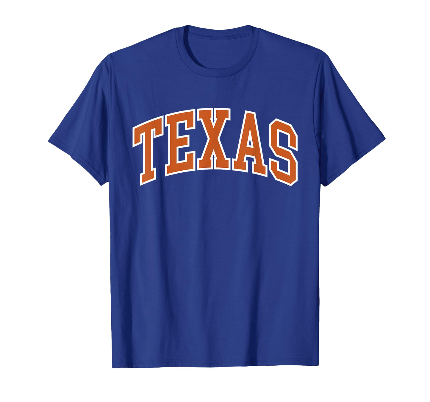 Vintage Texas Orange Men Texas Women Retro Classic TX Tee T-Shirt