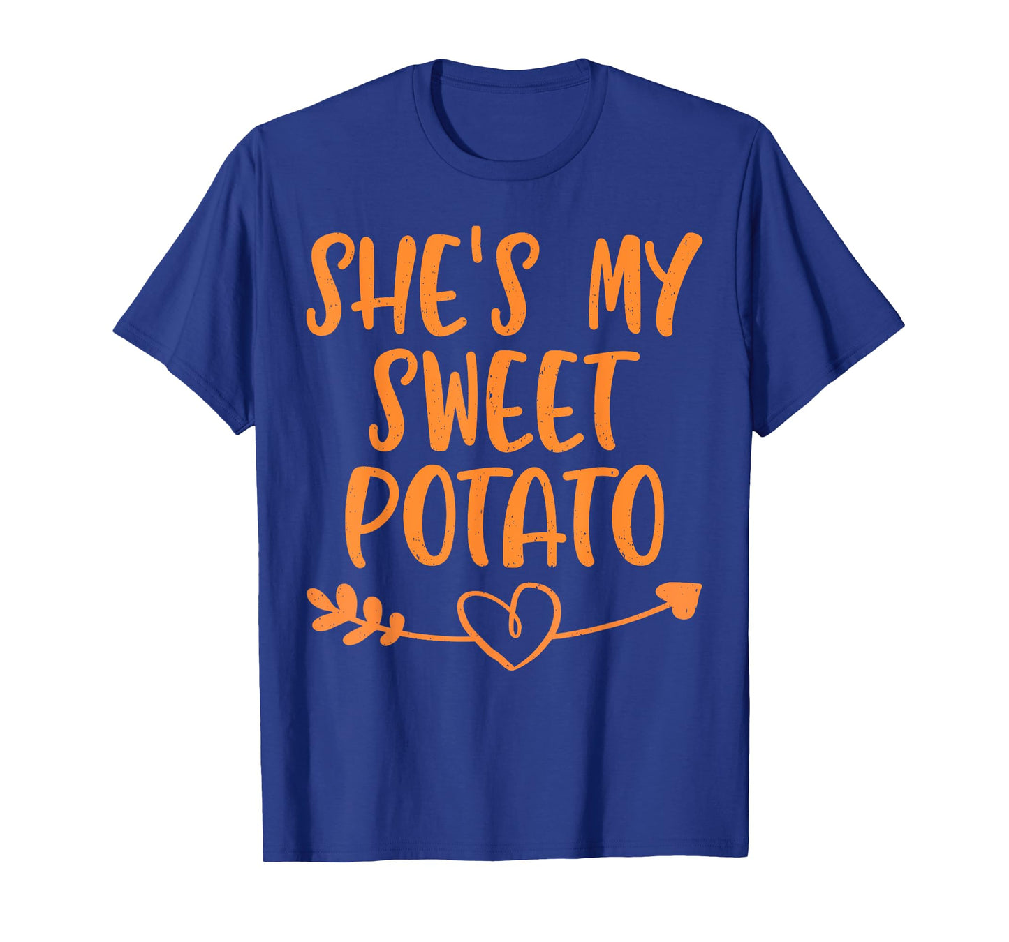 Thanksgiving Matching Couple She's My Sweet Potato I Yam Set T-Shirt