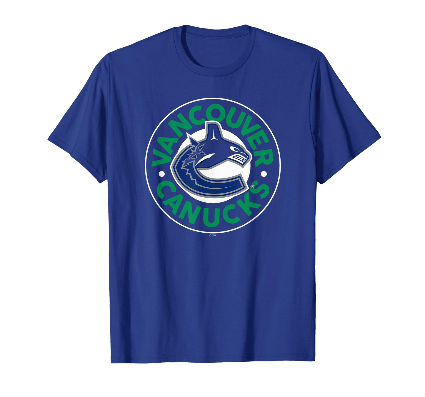 Vancouver Canucks Symbol Navy Blue Officially Licensed T-Shirt