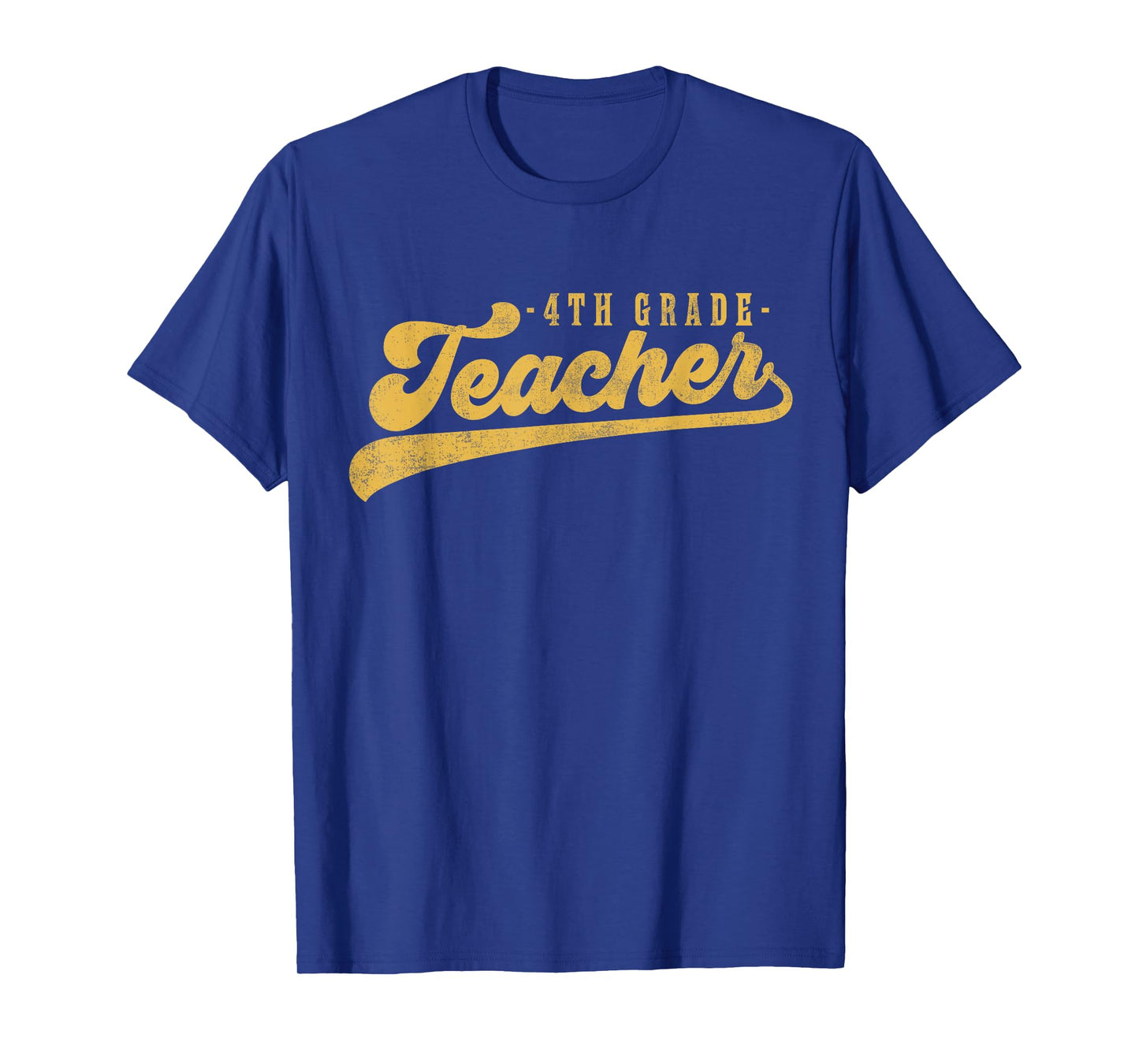 4th Grade Teacher Cute Vintage Graphic Fourth Grade Teacher T-Shirt