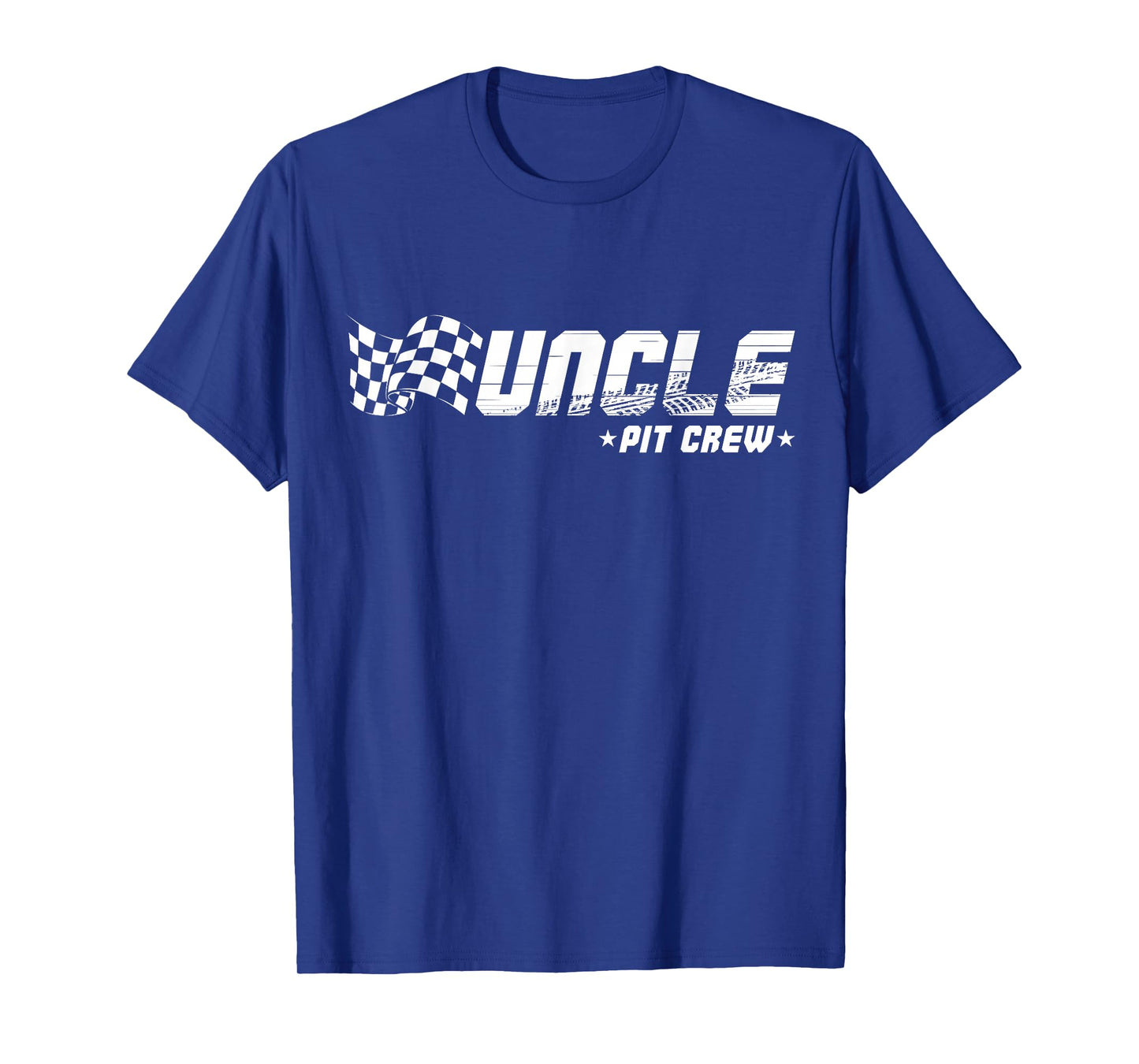 Uncle Pit Crew Race Car Birthday Family Racing T-Shirt