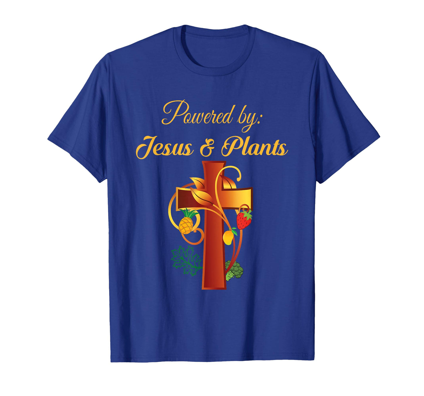 Christian Shirt Jesus and Plants Vegan Vegetarian Christian T-Shirt