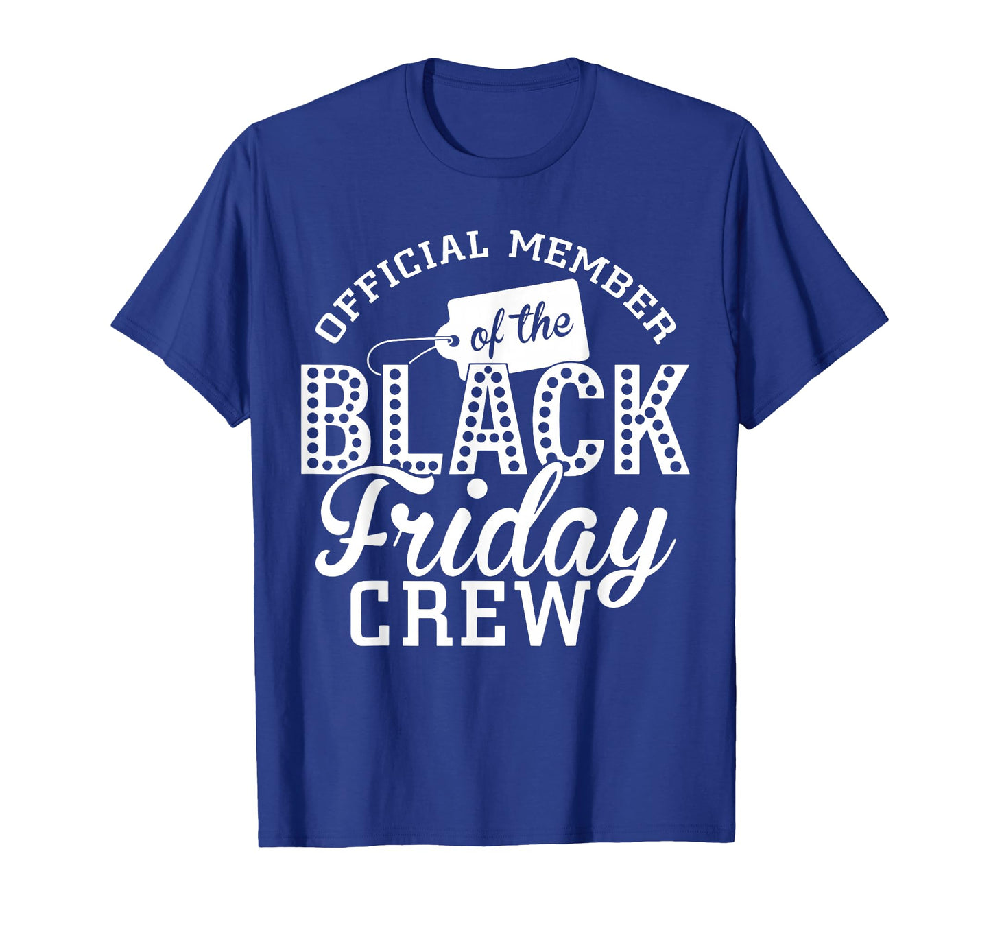 Funny Official Member of The Friday Shopping Crew Christmas T-Shirt