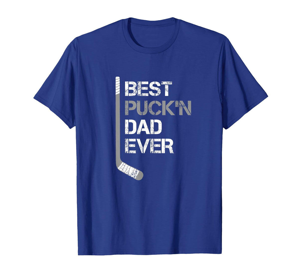 Funny Father's Day - Hockey Dad - Best Puck'n Dad Ever T-Shirt