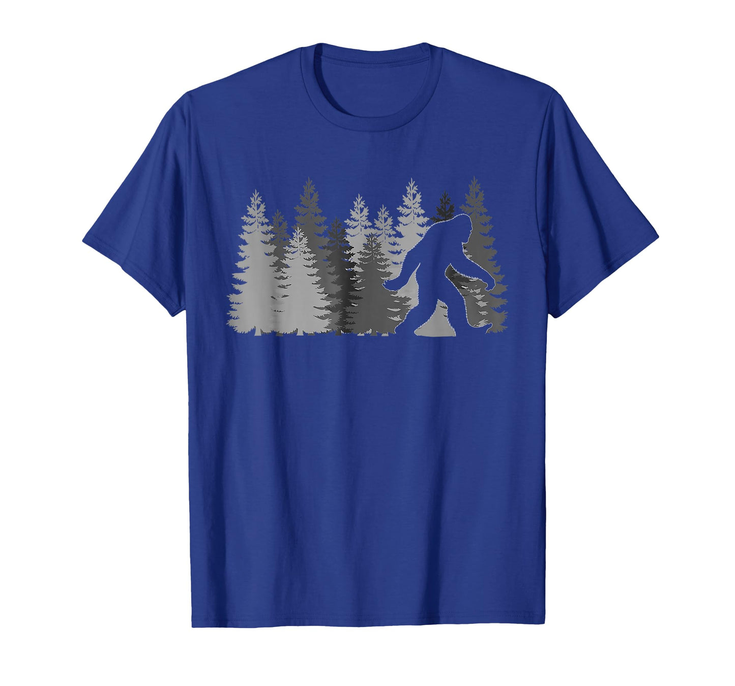 Vintage Bigfoot Sasquatch Gifts Father Day BigFoot Walking T-Shirt