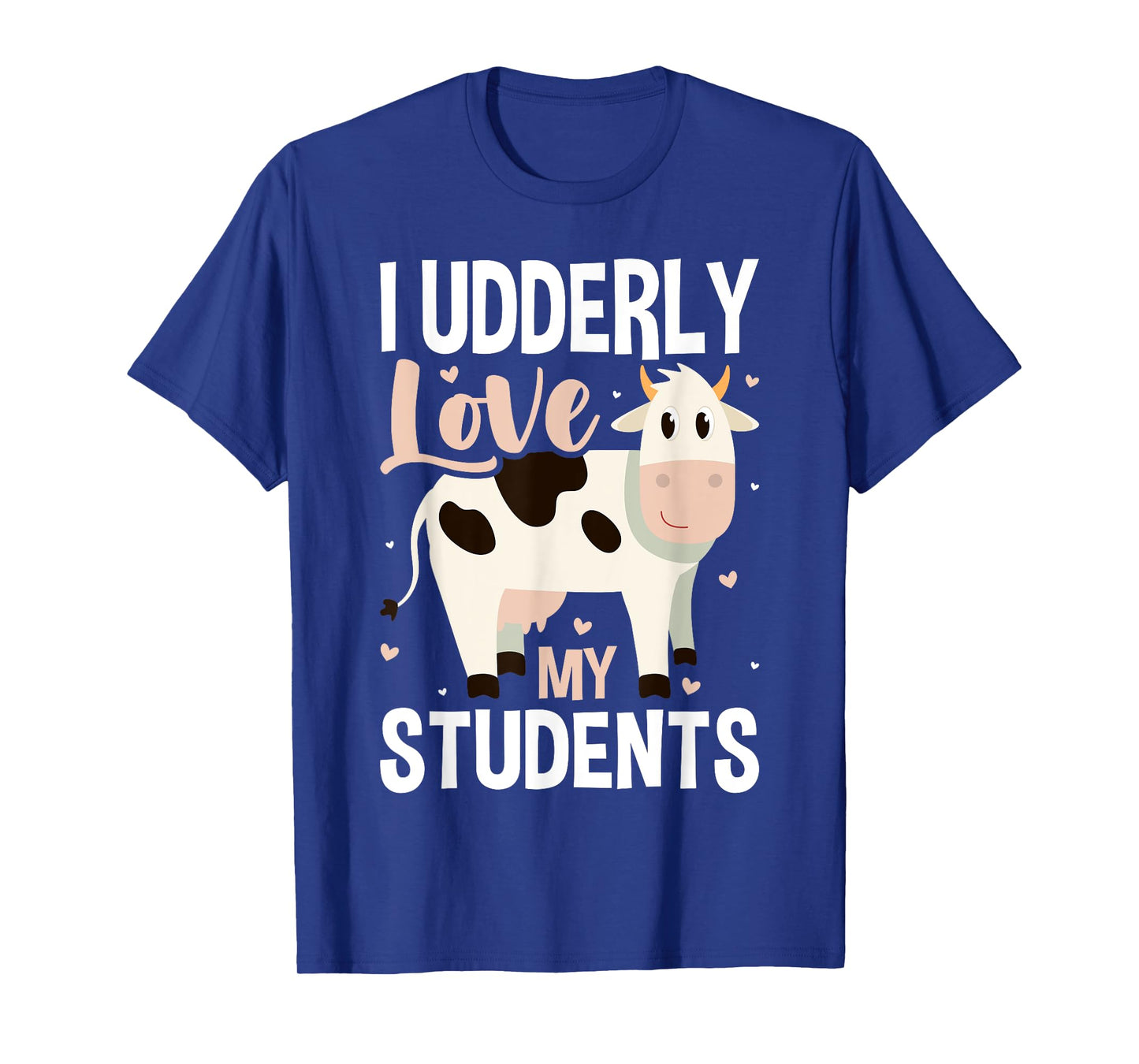 Cow Teacher Lover T-Shirt for Men Women Girls Kids