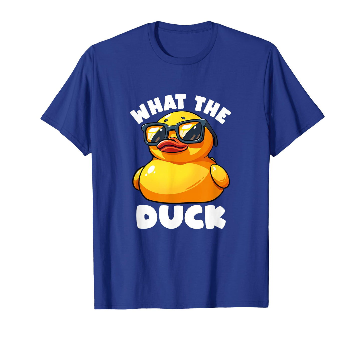 What The Duck Owner I Love Ducks Lover Funny Rubber Duck T-Shirt