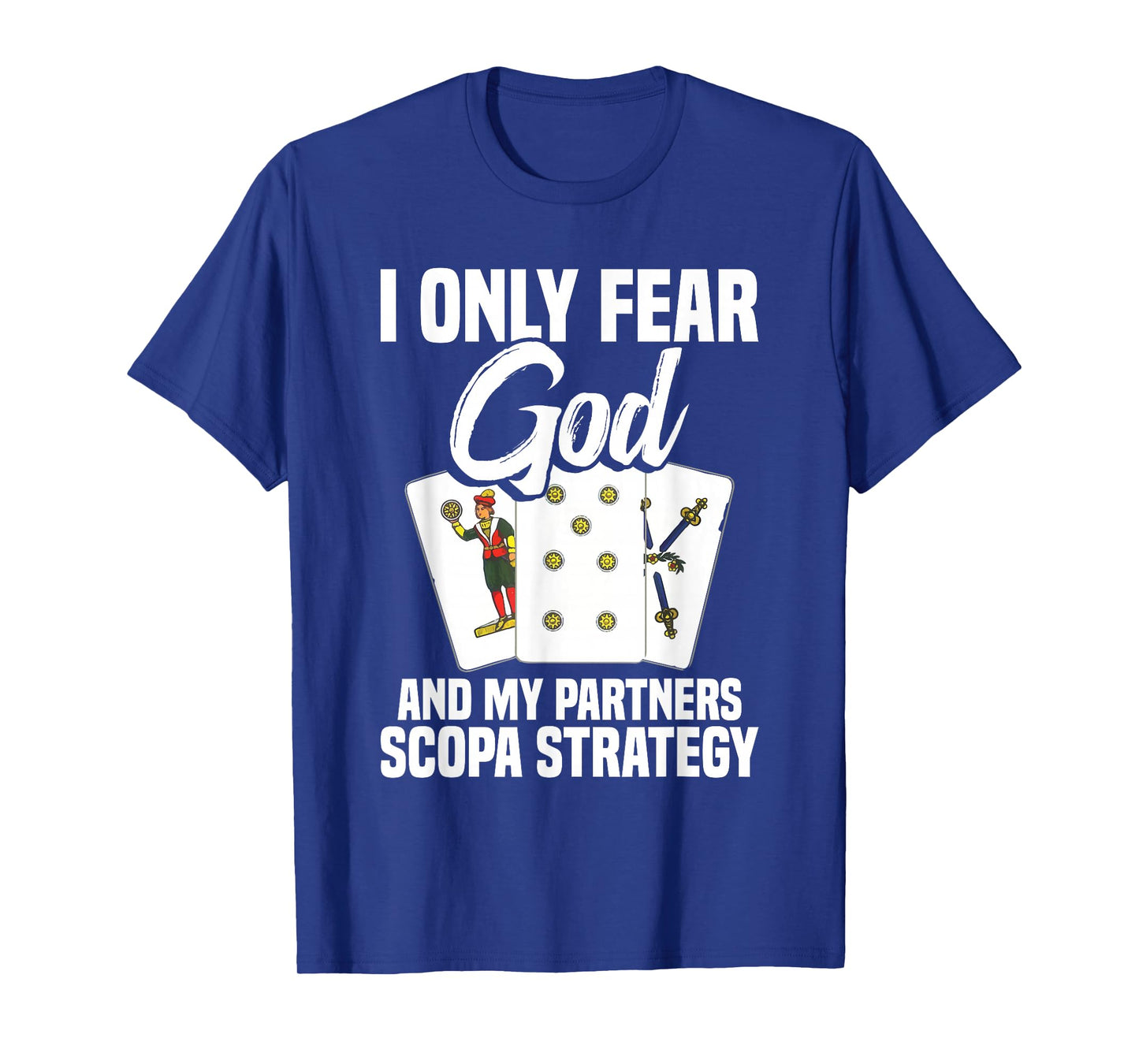 Scopa Lover Italian Card Game Enthusiast Strategy Scopa T-Shirt