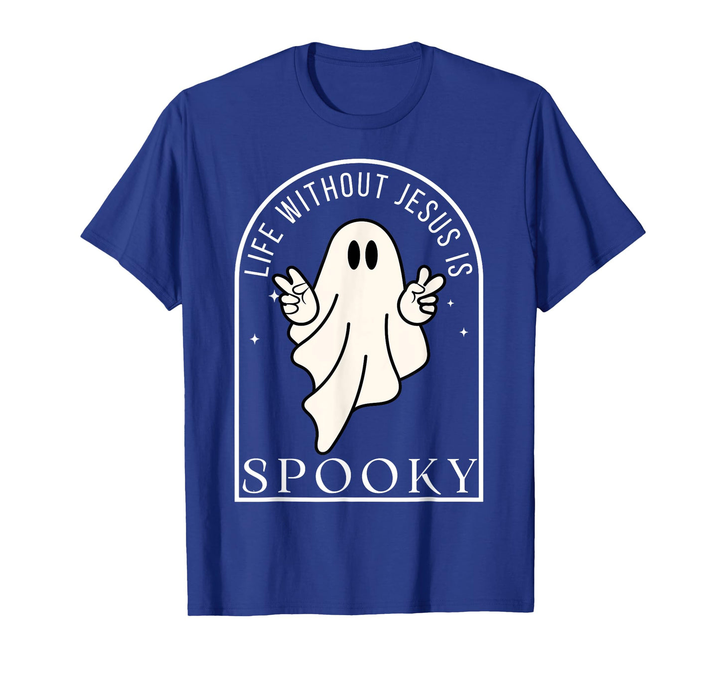 Life Without Jesus is Spooky Funny Halloween Christian T-Shirt
