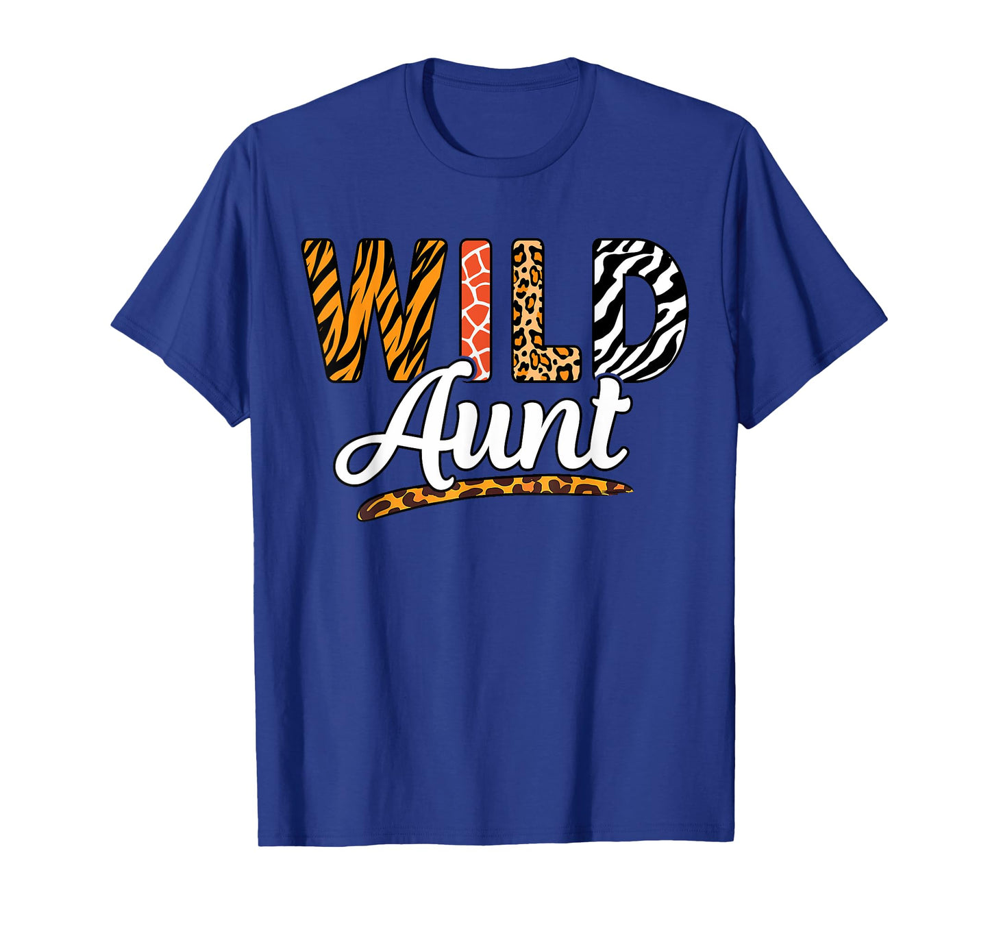 Wild Aunt Zoo Birthday Safari Family Jungle Wildlife Animals T-Shirt