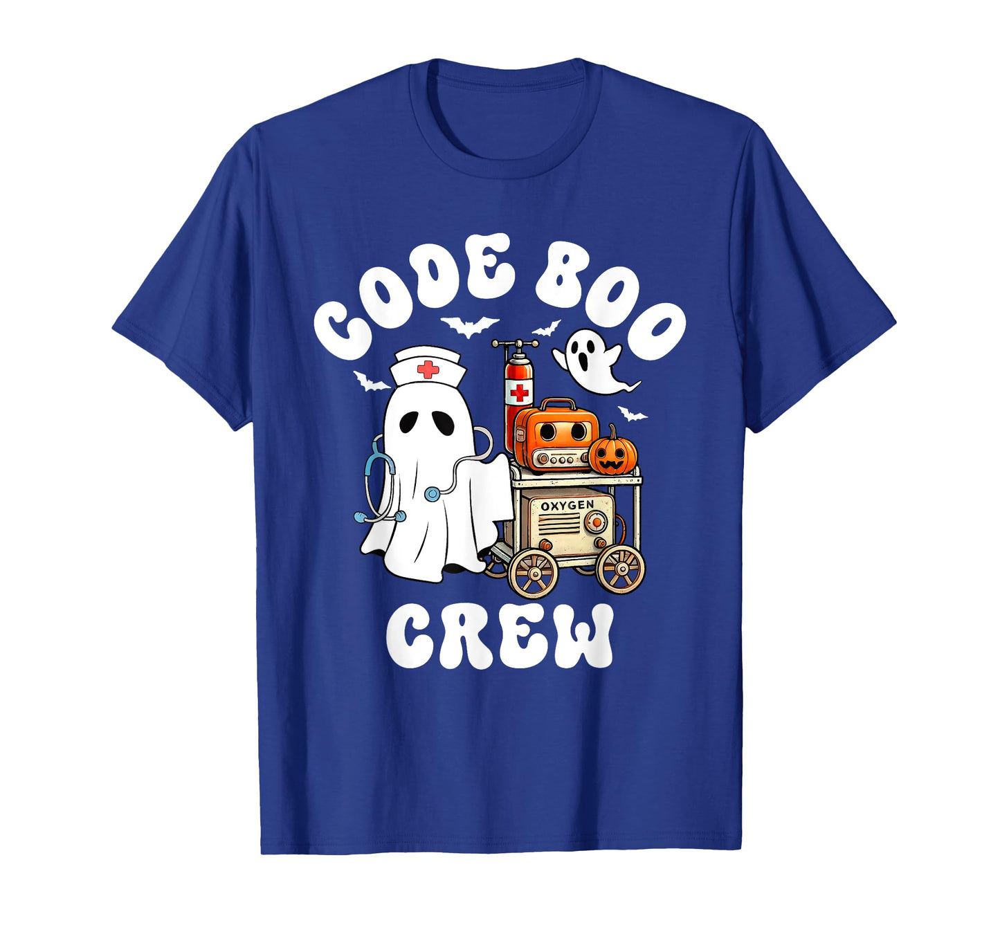 Code Boo Crew Outfit Funny Ghost Halloween Costume T-Shirt