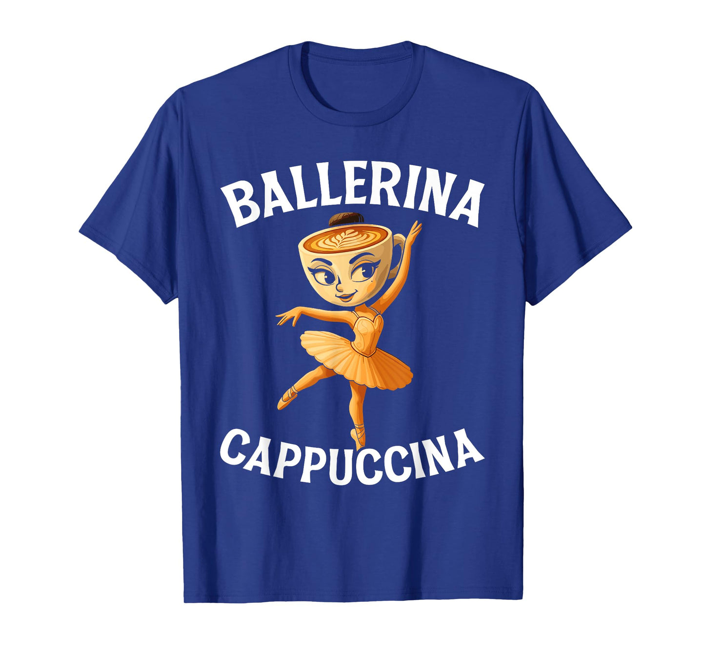 Surreal Italian Brainrot Meme Ballerina Cappuccina Funny T-Shirt