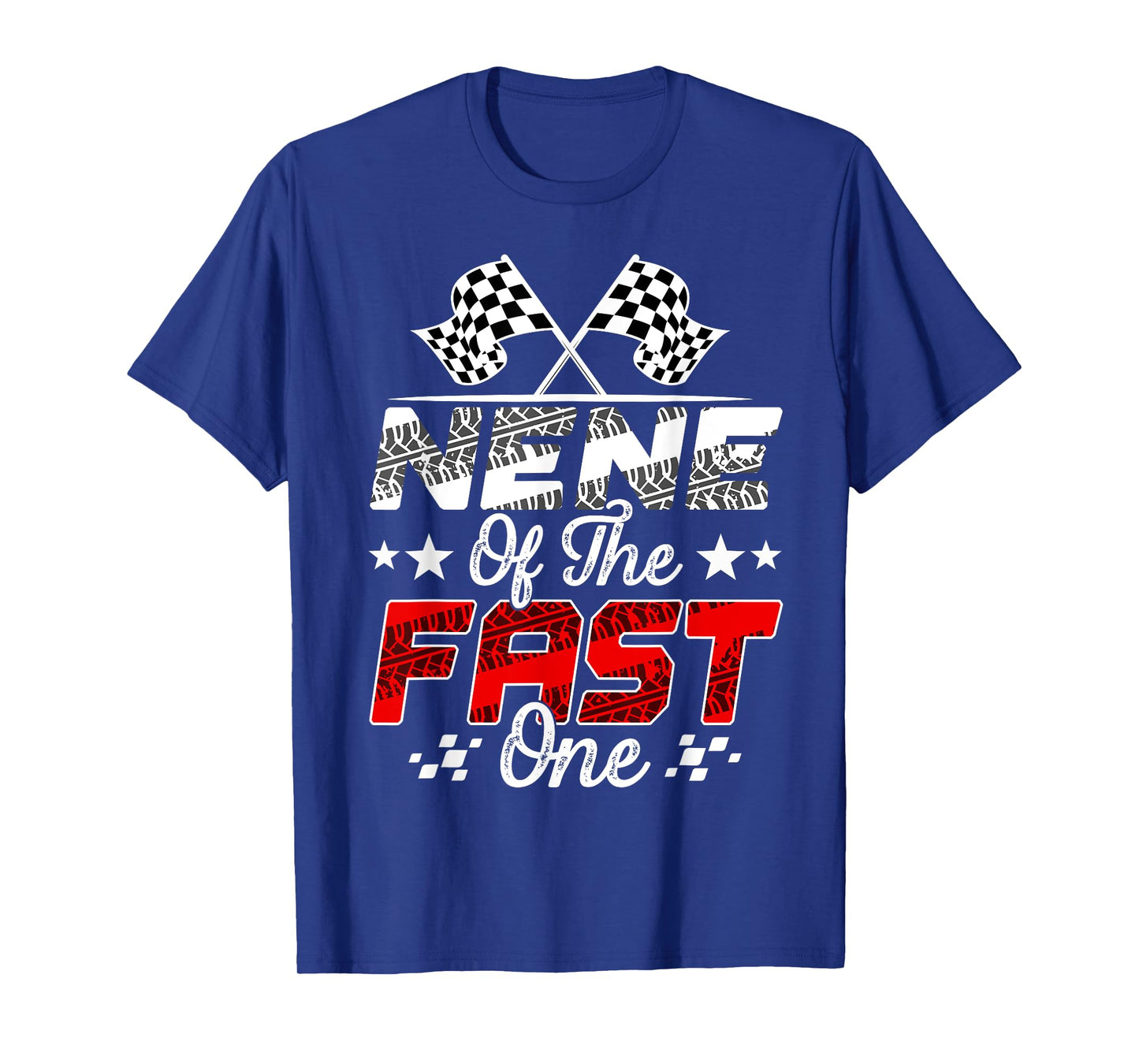 Nene Of The Fast One First Birthday Racing Car Family T-Shirt