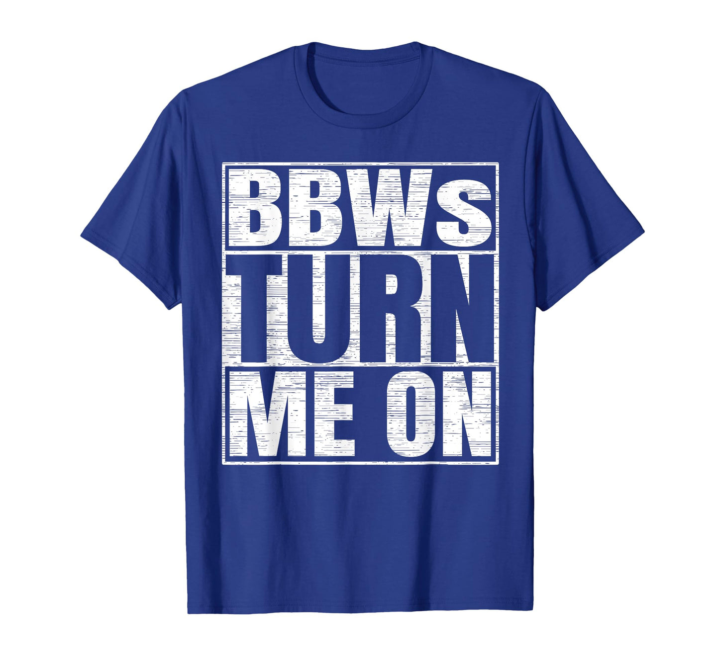 BBWs Turn Me On Funny Adult Humor BBW Lovers T-Shirt