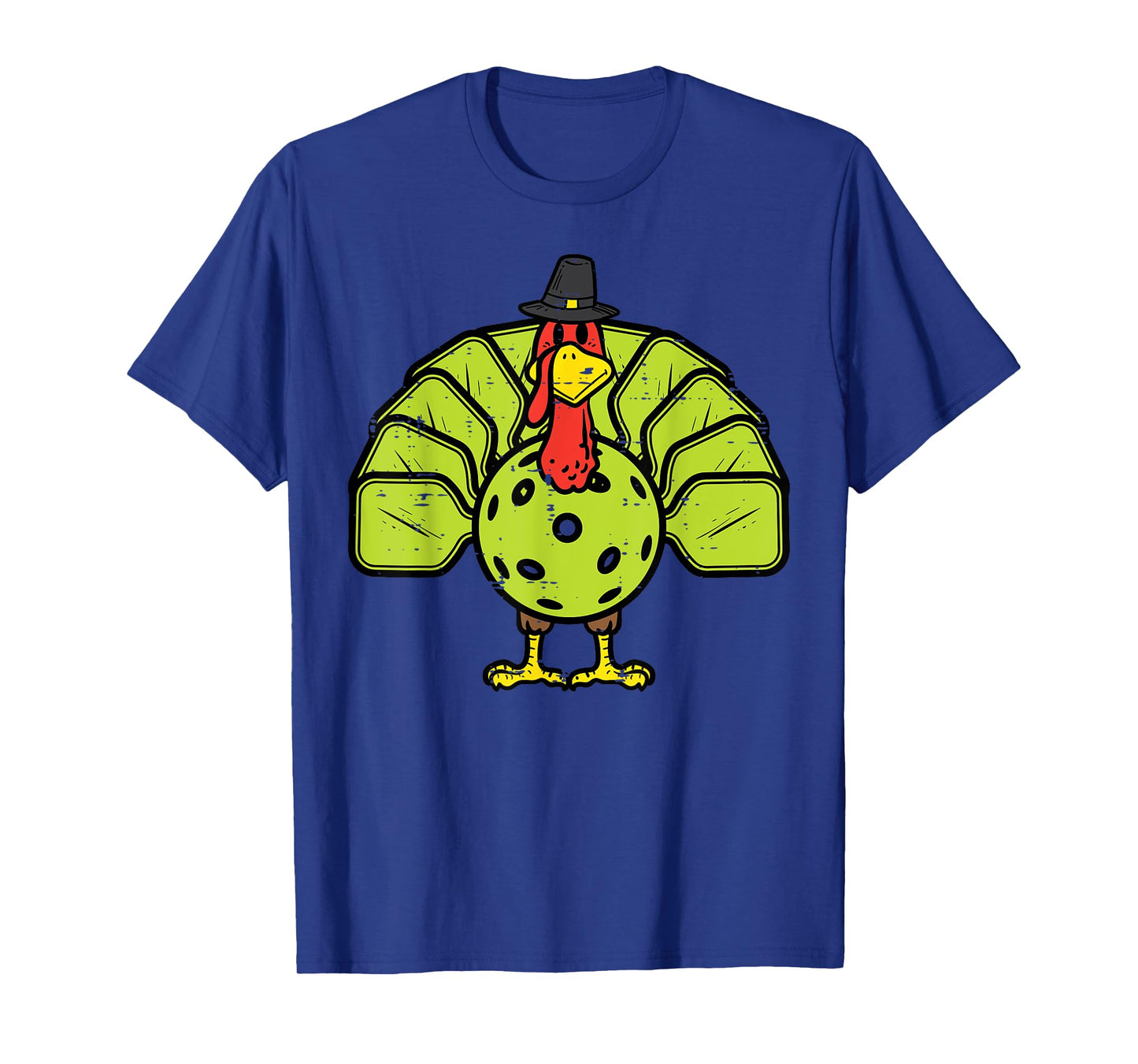 Thanksgiving Turkey Pickleball Pickle Ball Men Women Kids T-Shirt