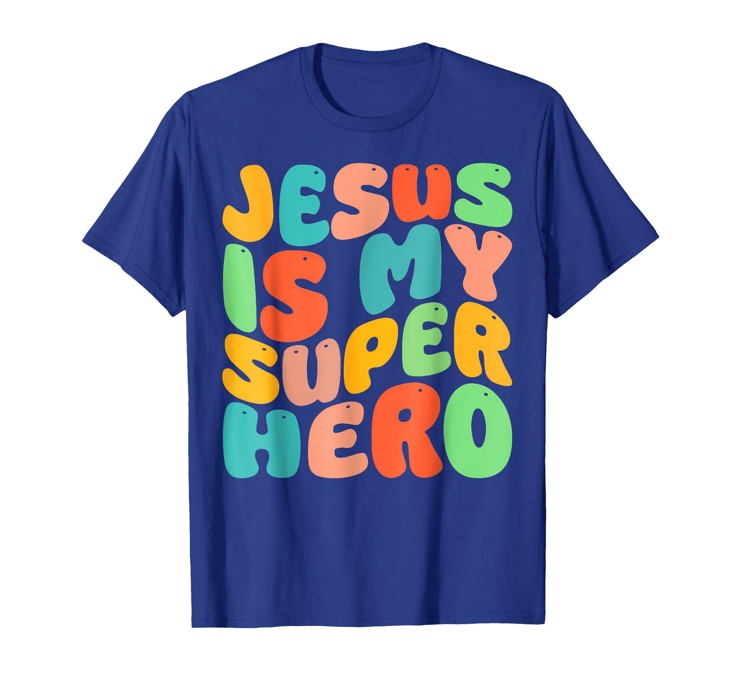 Jesus Is My Superhero Christian Religious T-Shirt