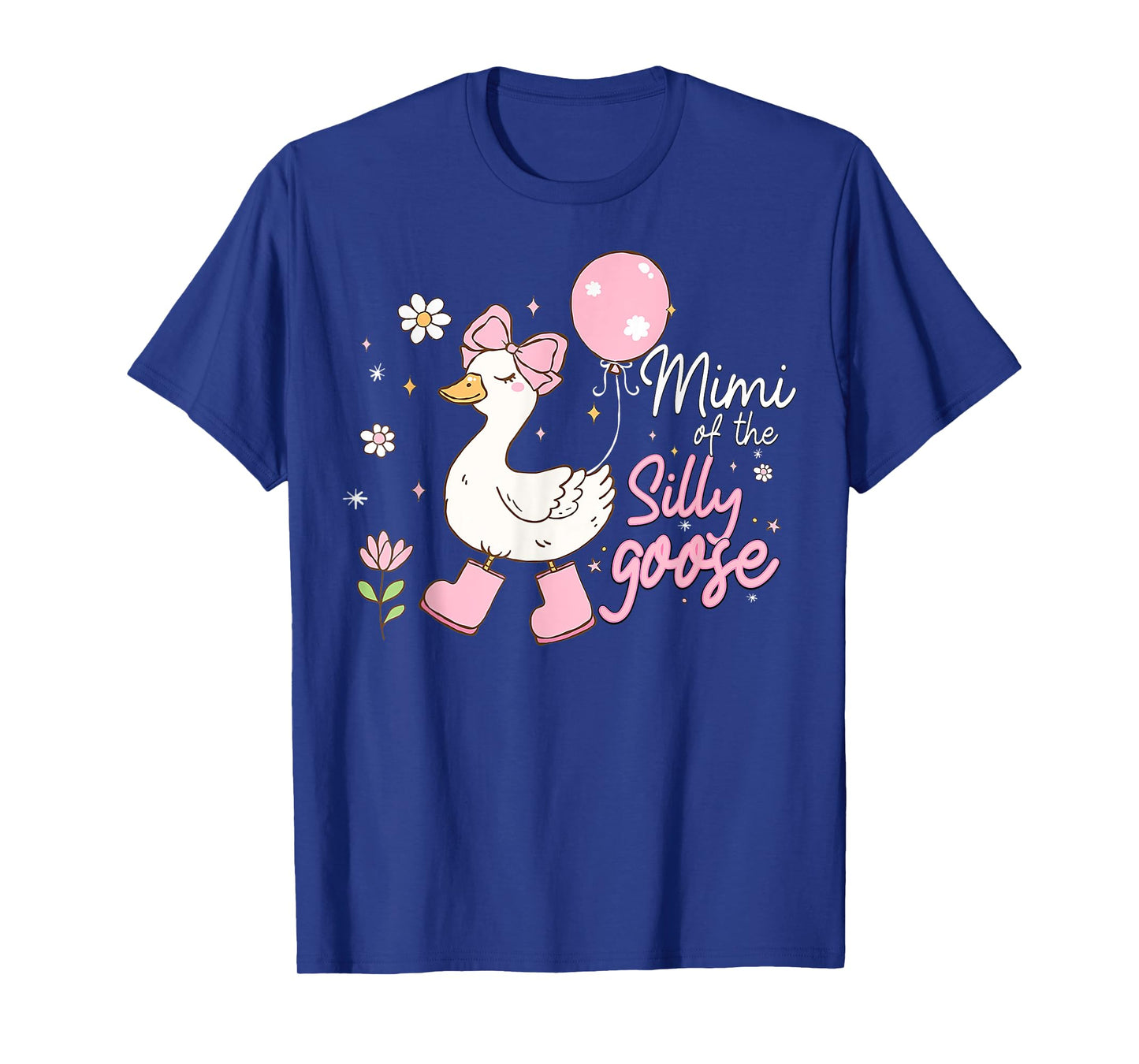 Mimi Of The Silly Goose First Birthday Family Matching Funny T-Shirt