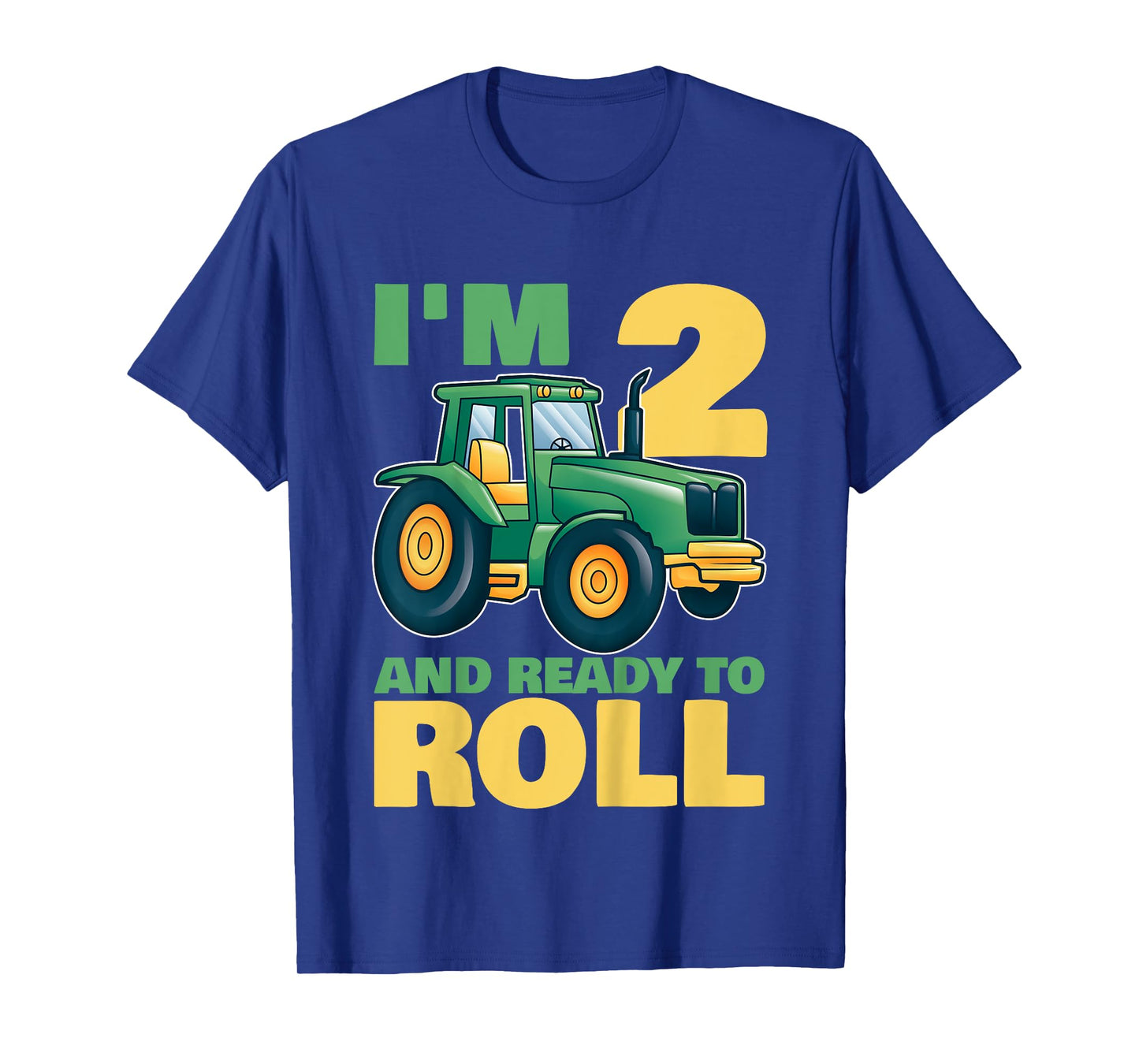 Tractor Birthday Shirt 2 - 2nd Birthday Tractor Shirt T-Shirt